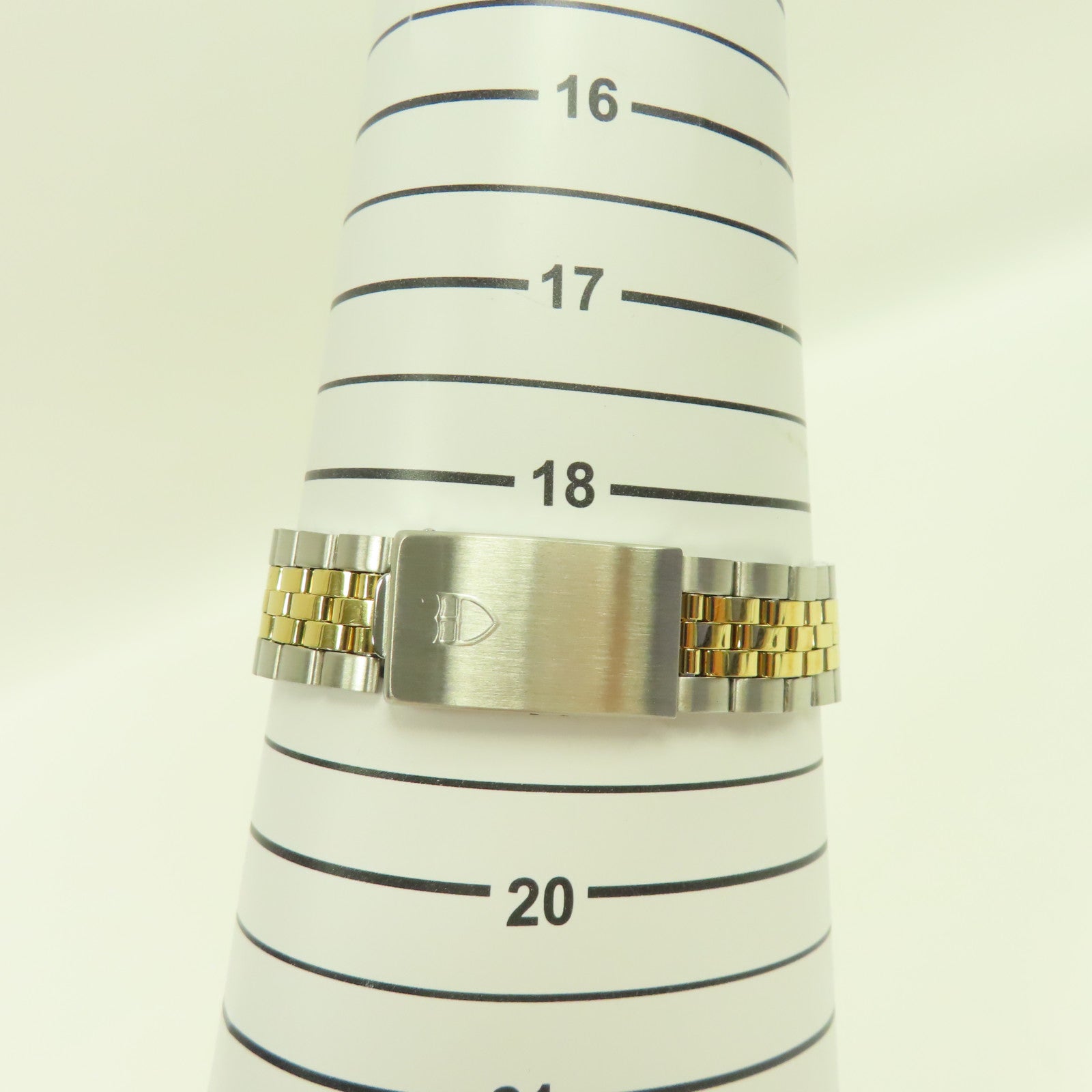 TUDOR Prince Date Day不鏽鋼/18K黃金手錶自動機芯金色