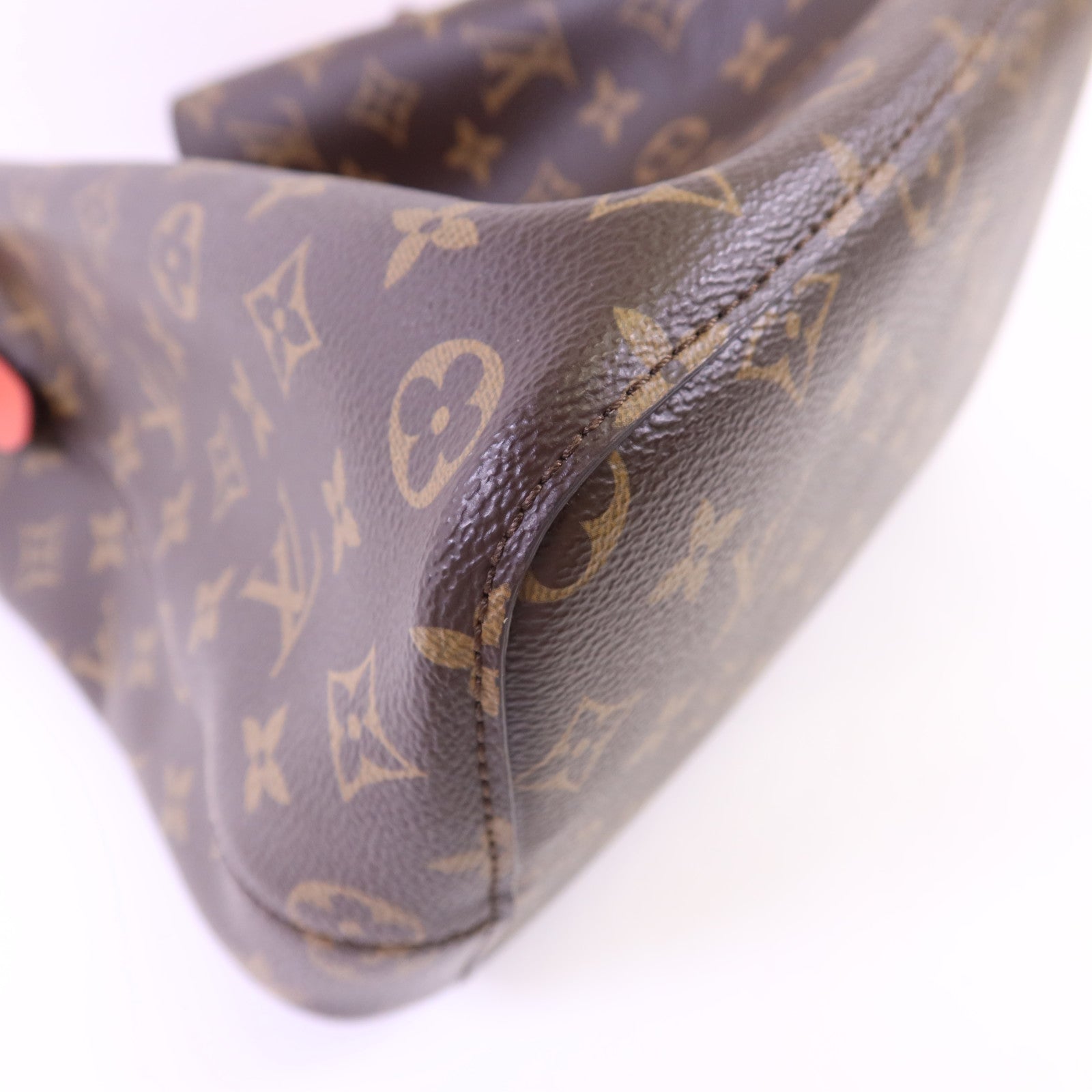 LOUIS VUITTON Monogram Neo Noe Bucket Bag金扣肩背袋Coquelicot