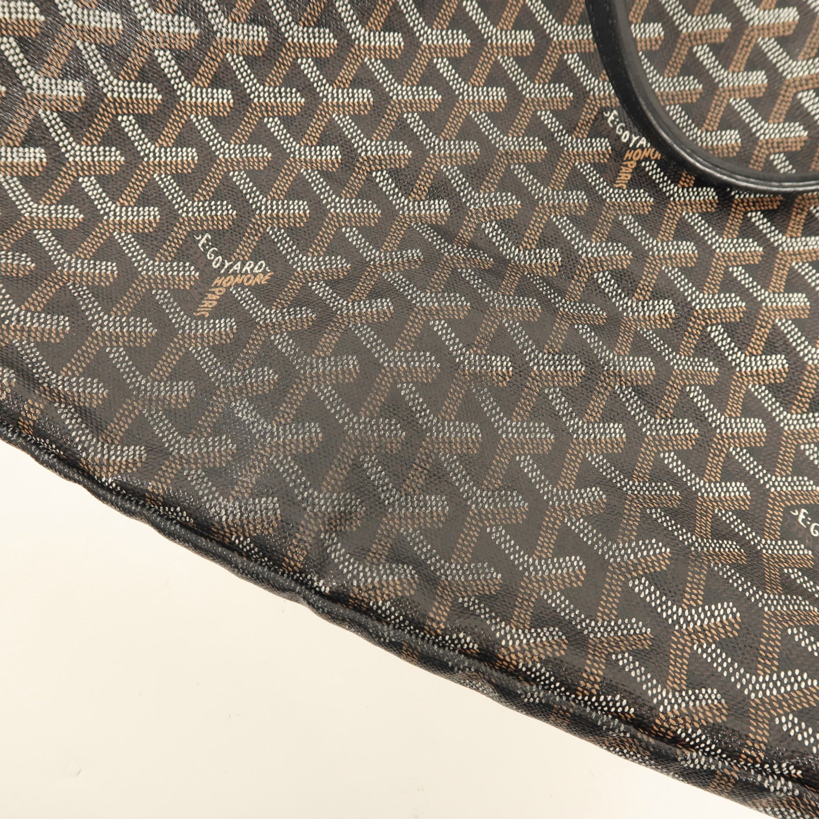 GOYARD 塗層帆布Saint Louis GM銀扣手挽袋