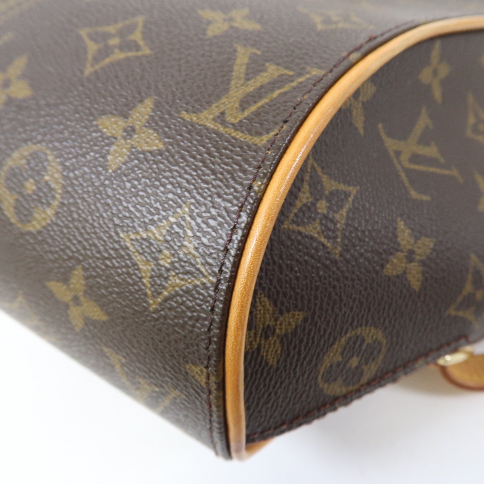 LOUIS VUITTON Monogram Ellipse Sac A Dos金扣背包啡色