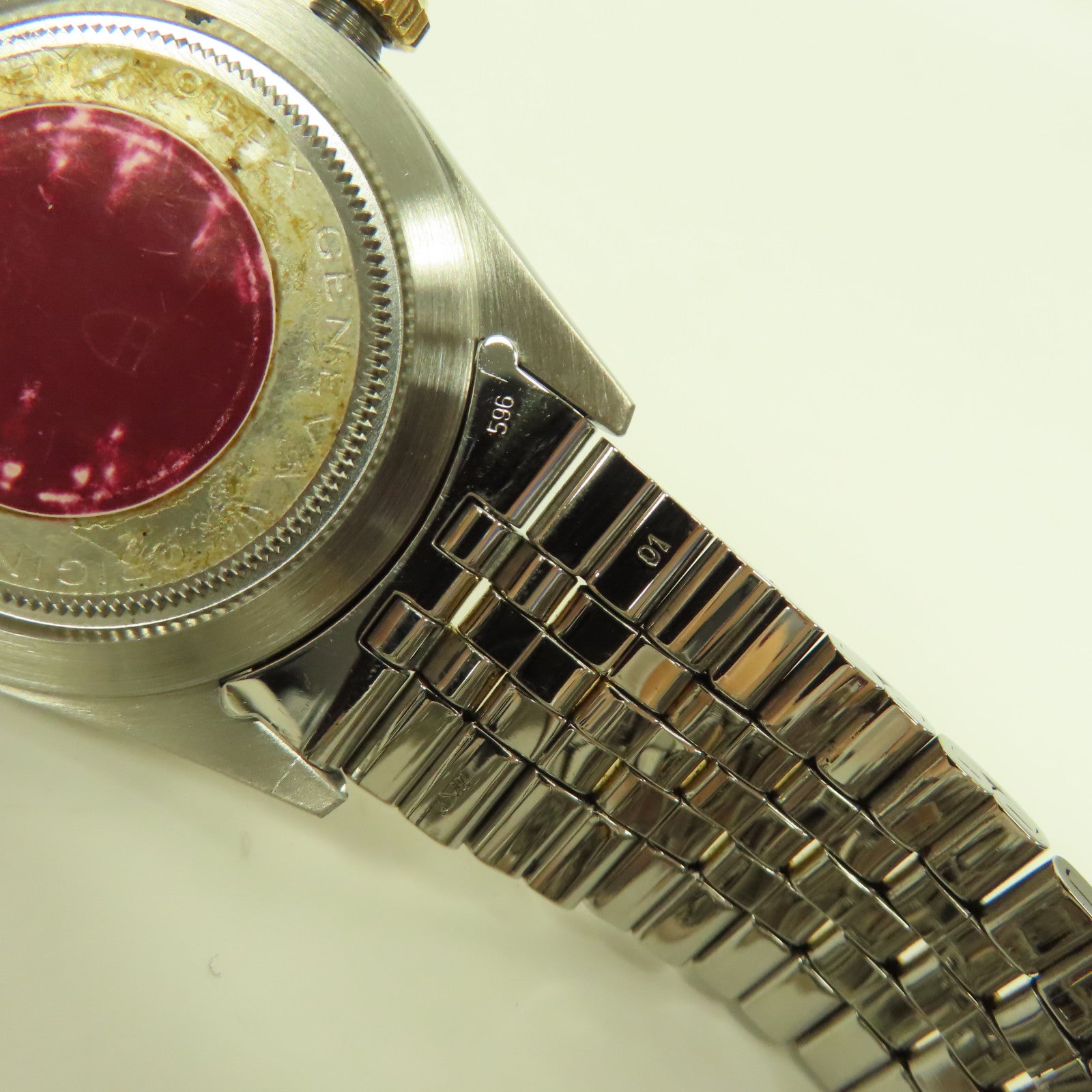 TUDOR Prince Date Day不鏽鋼/18K黃金手錶自動機芯金色