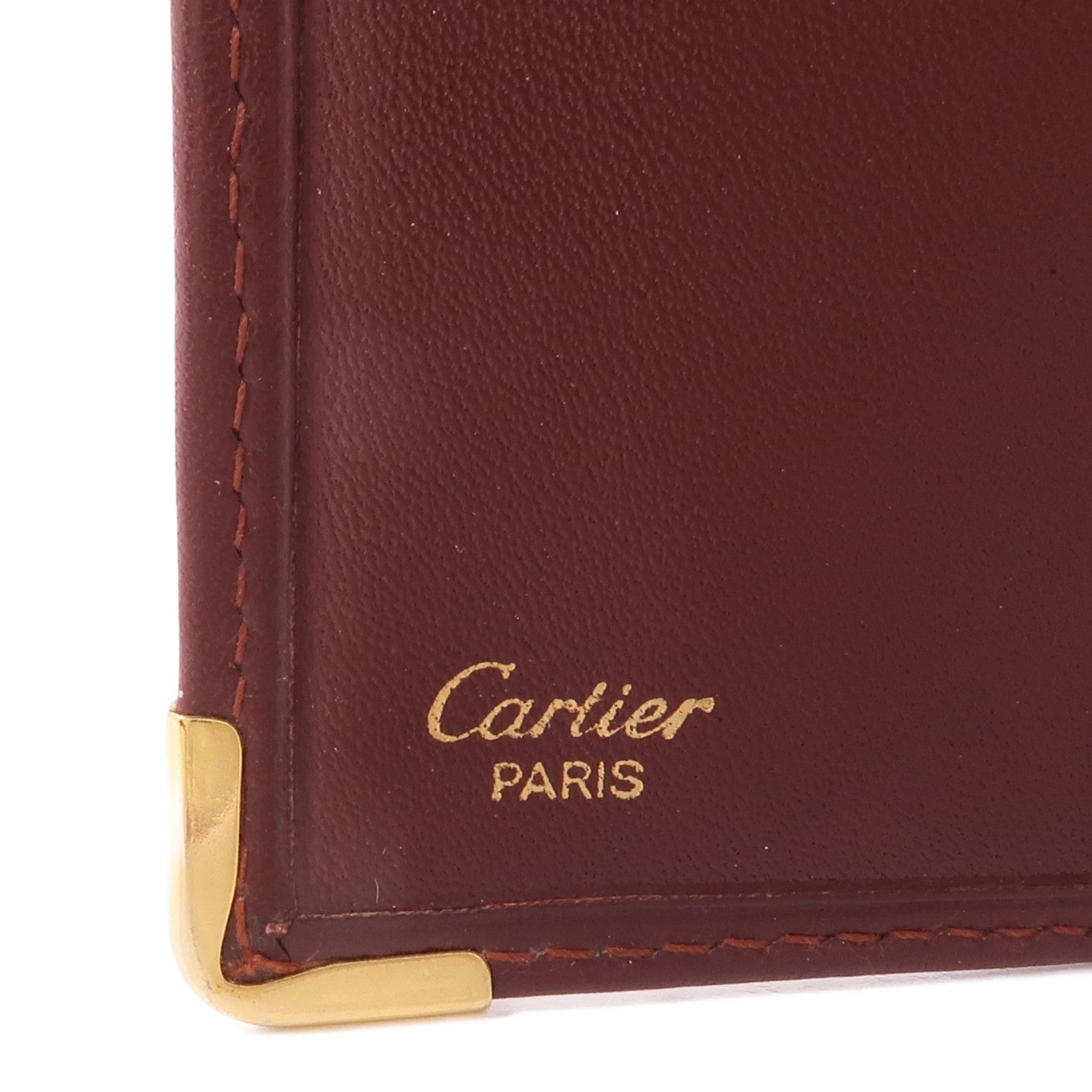 CARTIER 皮革Wallet金扣錢包