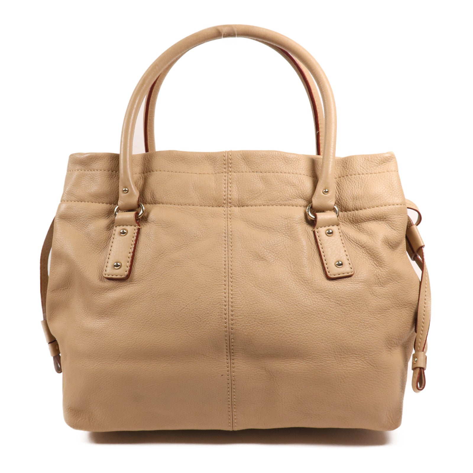 Kate Spade 牛皮皮革Tote Bag金扣手挽袋
