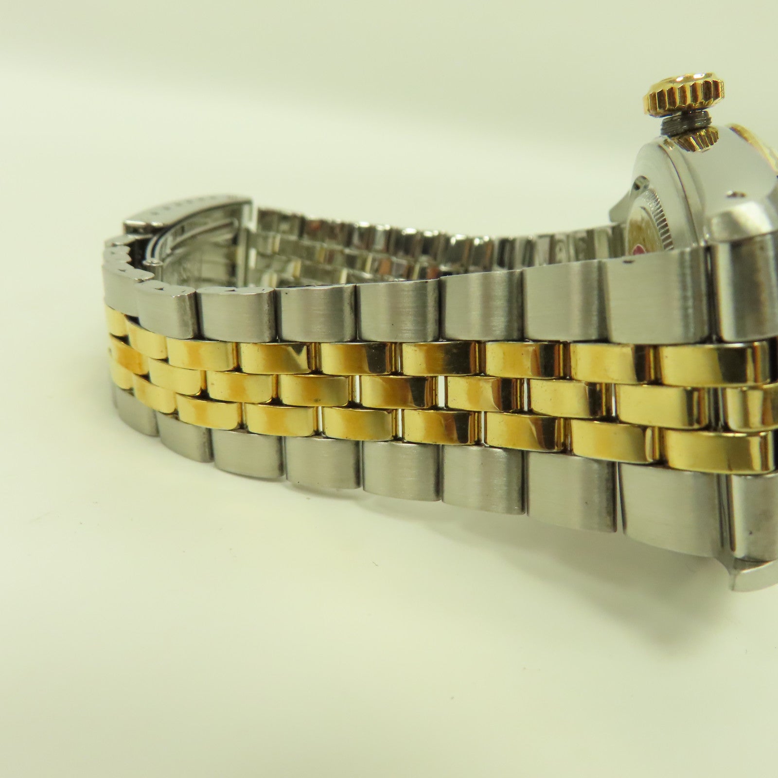 TUDOR Prince Date Day不鏽鋼/18K黃金手錶自動機芯金色