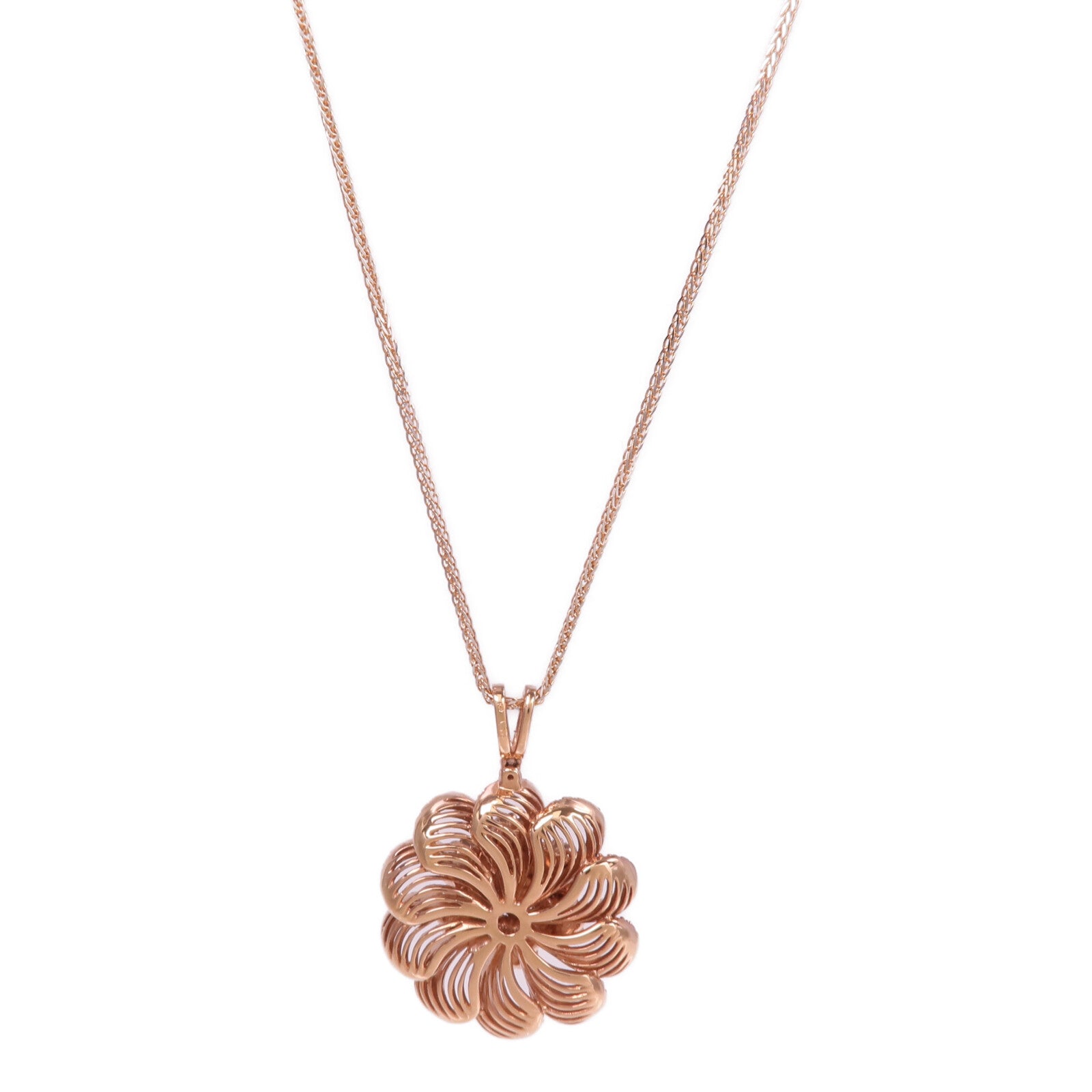 JEWELRY 18K玫瑰金Diamond Necklace鑽石項鍊