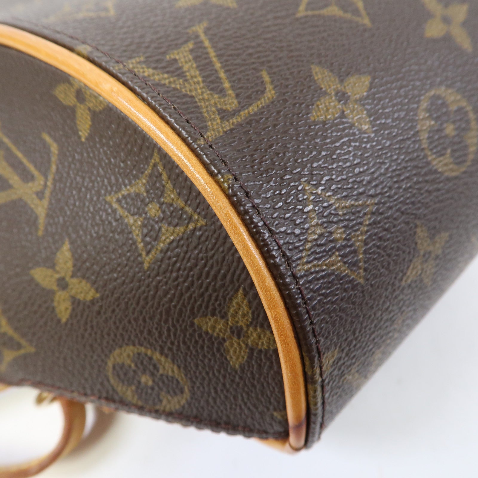 LOUIS VUITTON Monogram Ellipse Sac A Dos金扣背包啡色