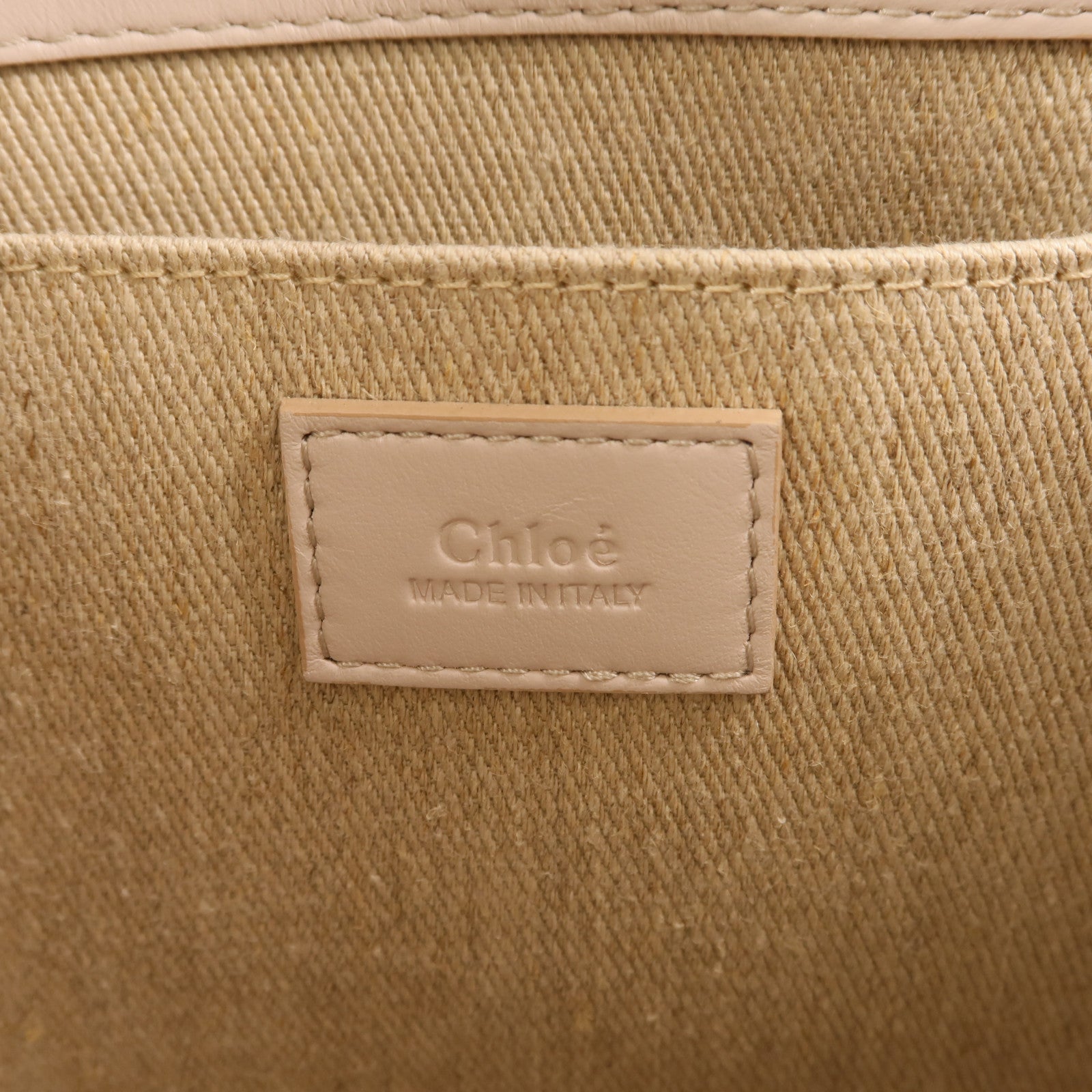 Chloe 牛皮皮革Woody Small手挽肩背兩用袋