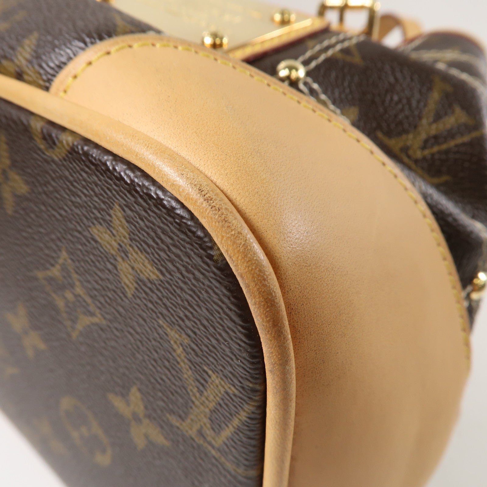 LOUIS VUITTON Monogram Rivette金扣肩背袋啡色