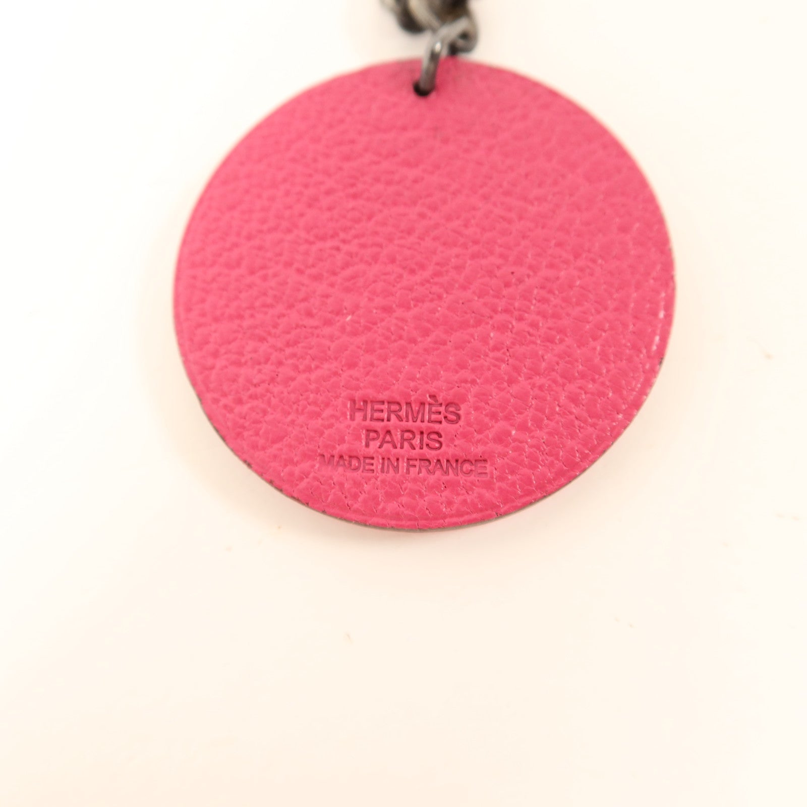 HERMES Chevre皮革Charm掛飾