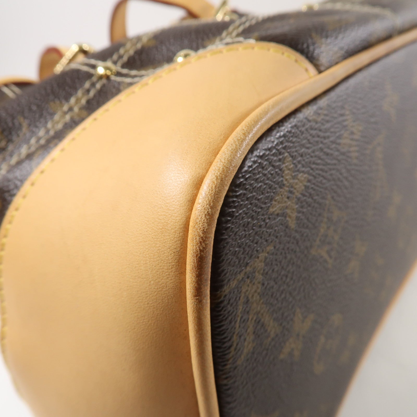 LOUIS VUITTON Monogram Rivette金扣肩背袋啡色