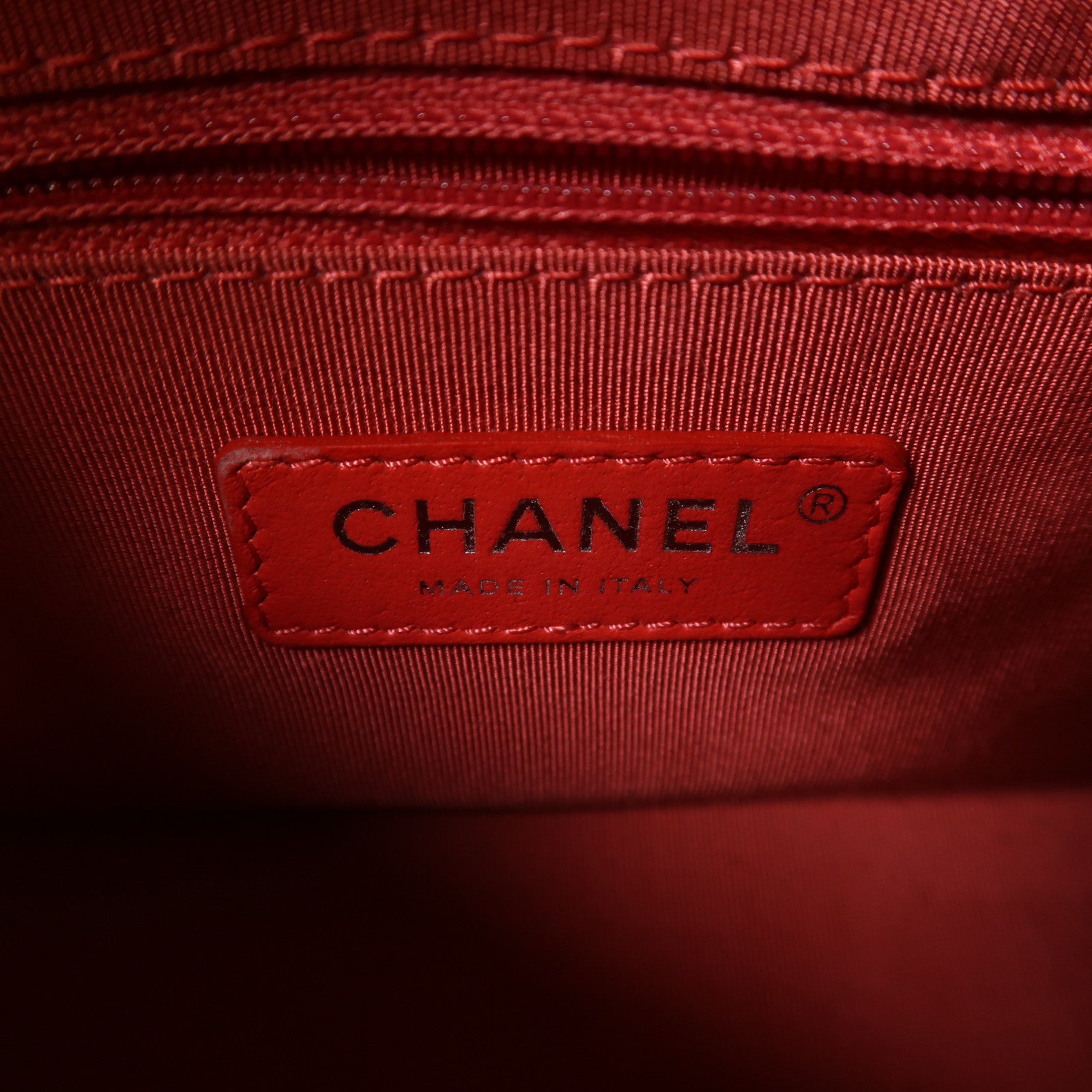CHANEL 牛皮皮革Gabrielle鏈帶肩背袋