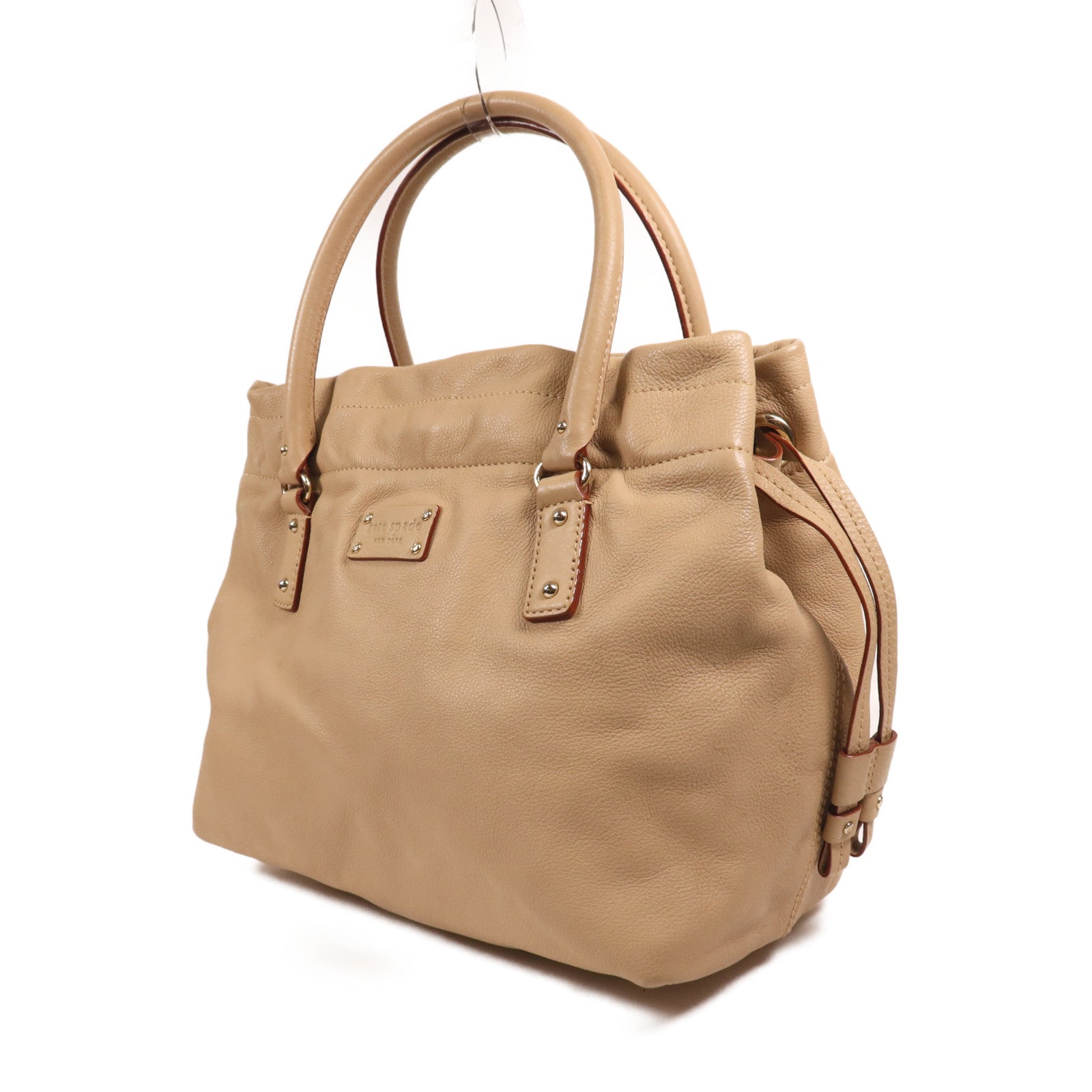 Kate Spade 牛皮皮革Tote Bag金扣手挽袋