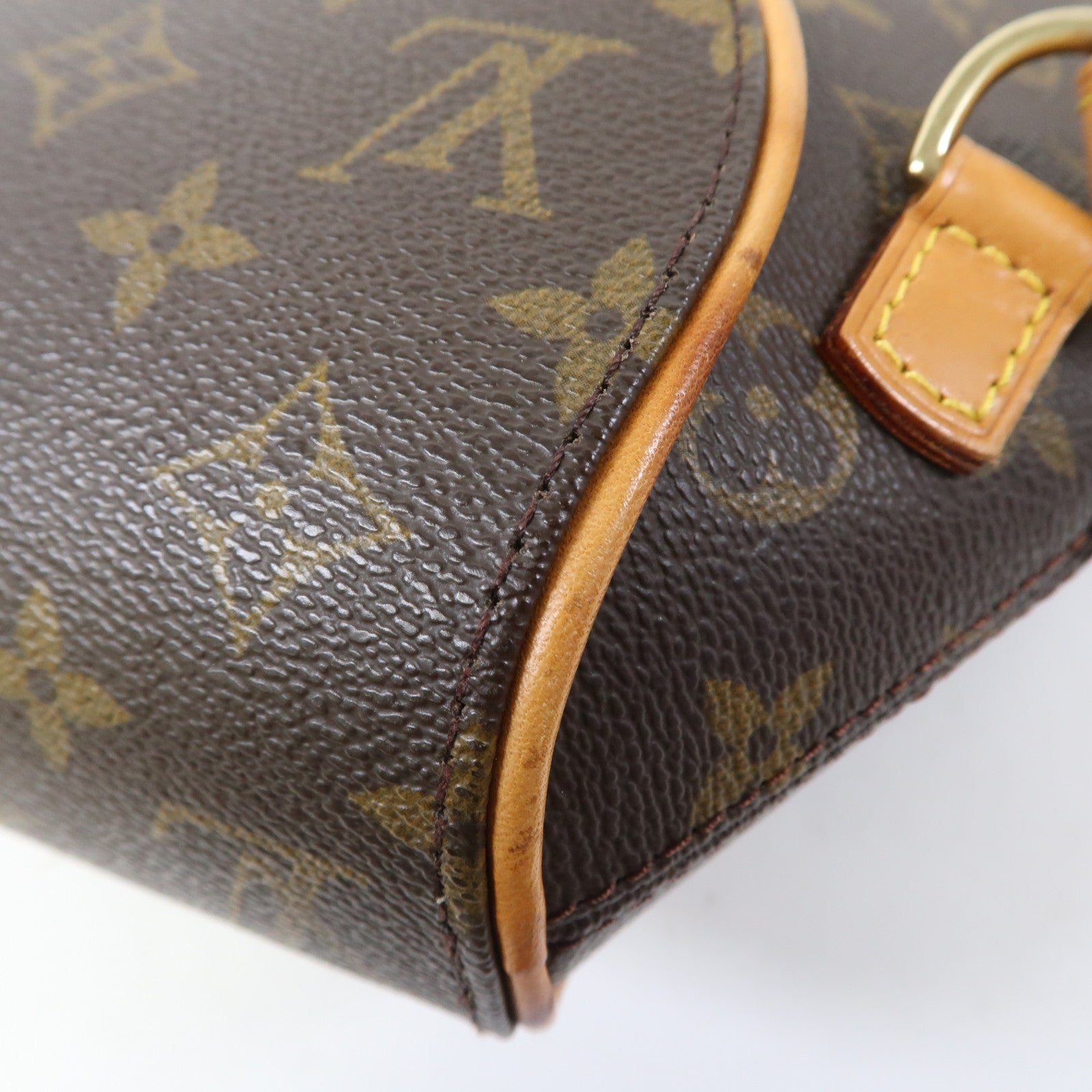 LOUIS VUITTON Monogram Ellipse Sac A Dos金扣背包啡色