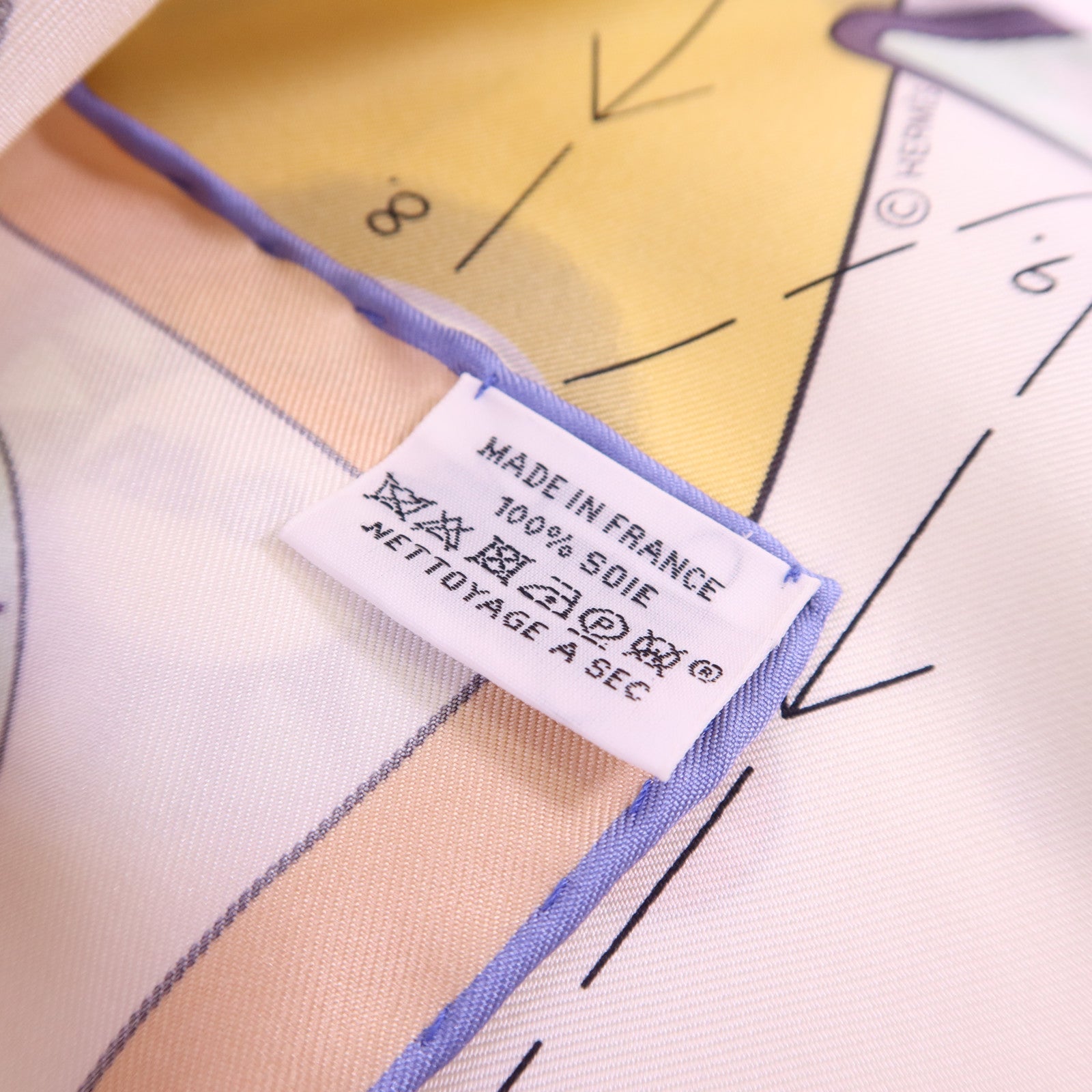 HERMES 絲質Scarf 90x90絲巾