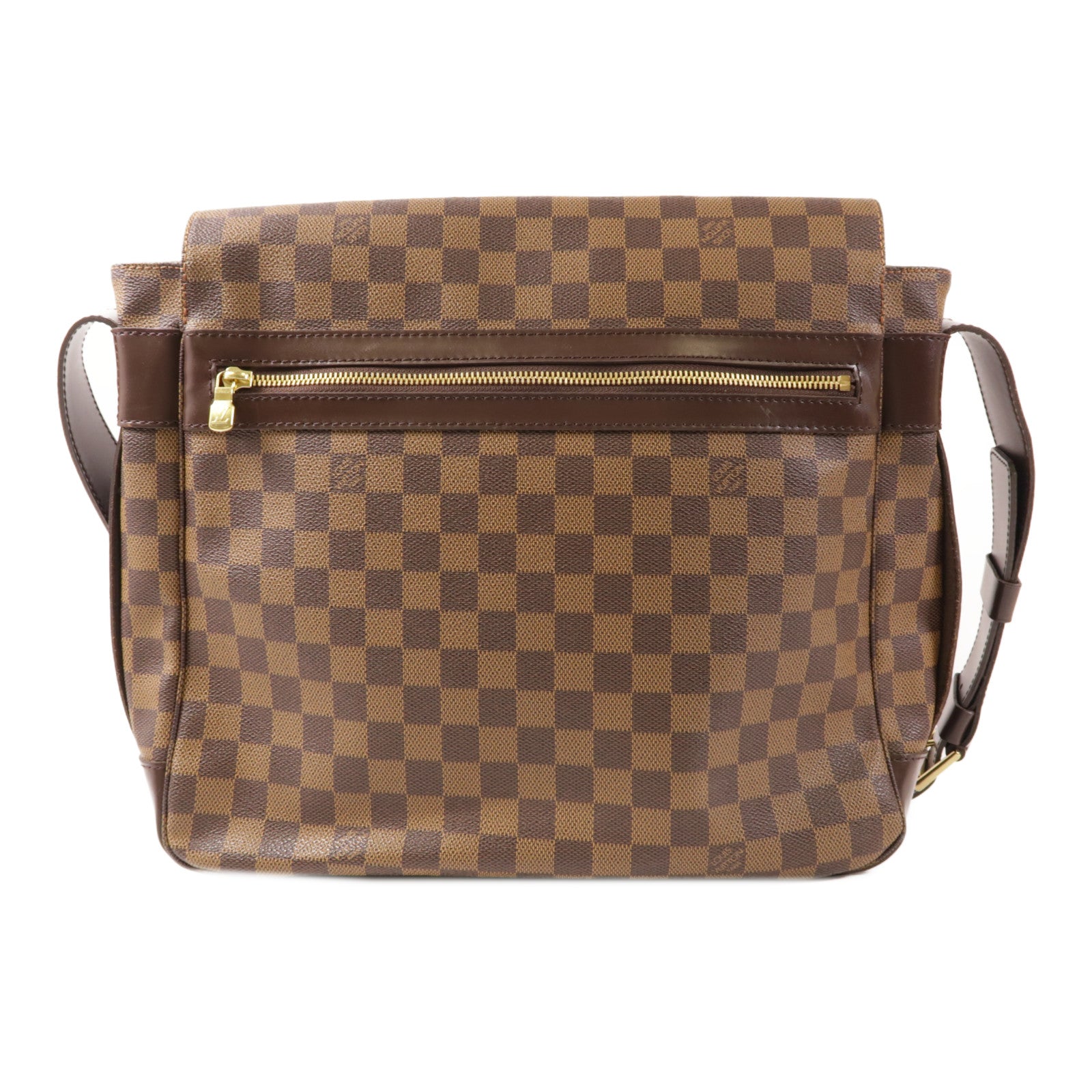 LOUIS VUITTON Damier Bastille金扣肩背袋