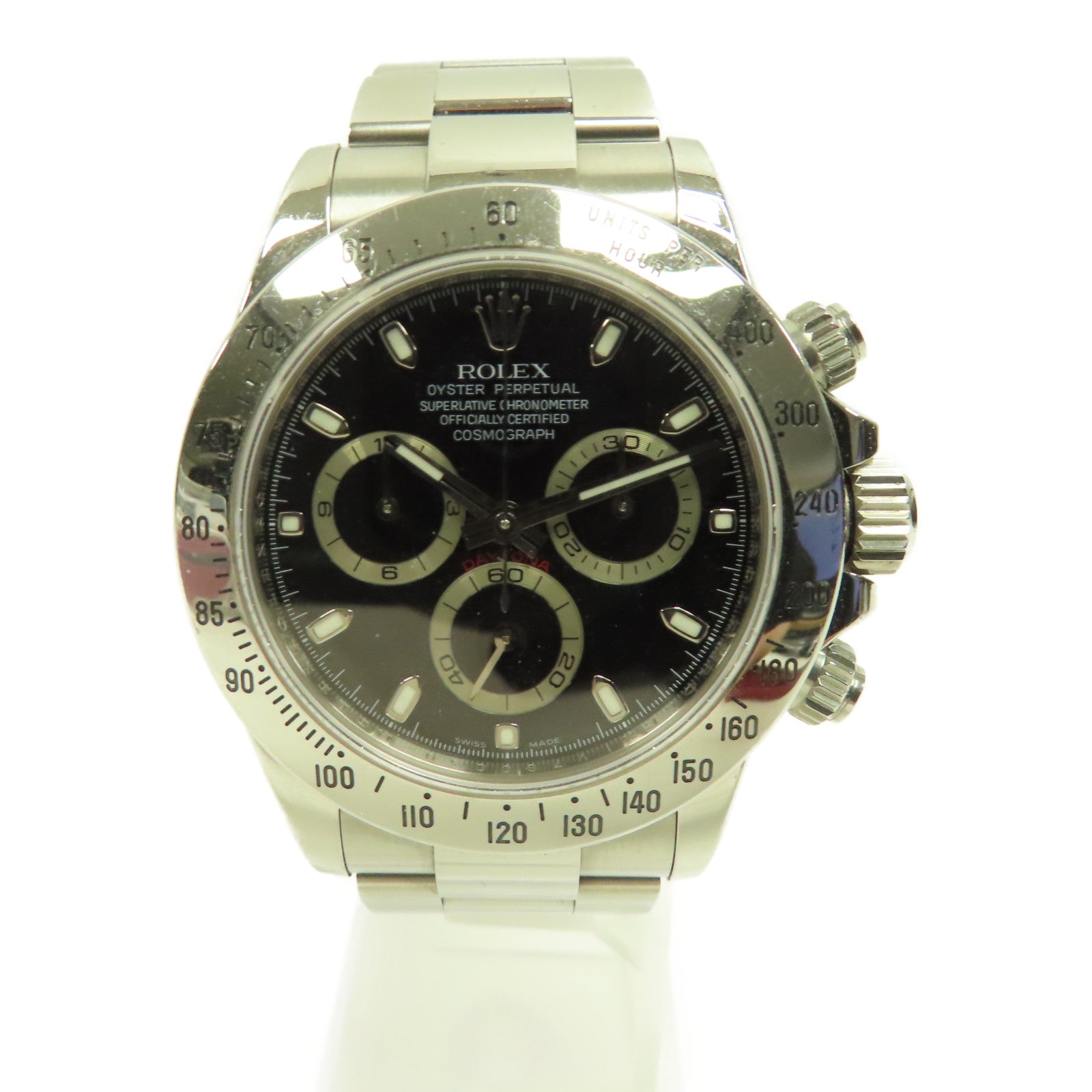 ROLEX Daytona不鏽鋼手錶自動機芯黑色