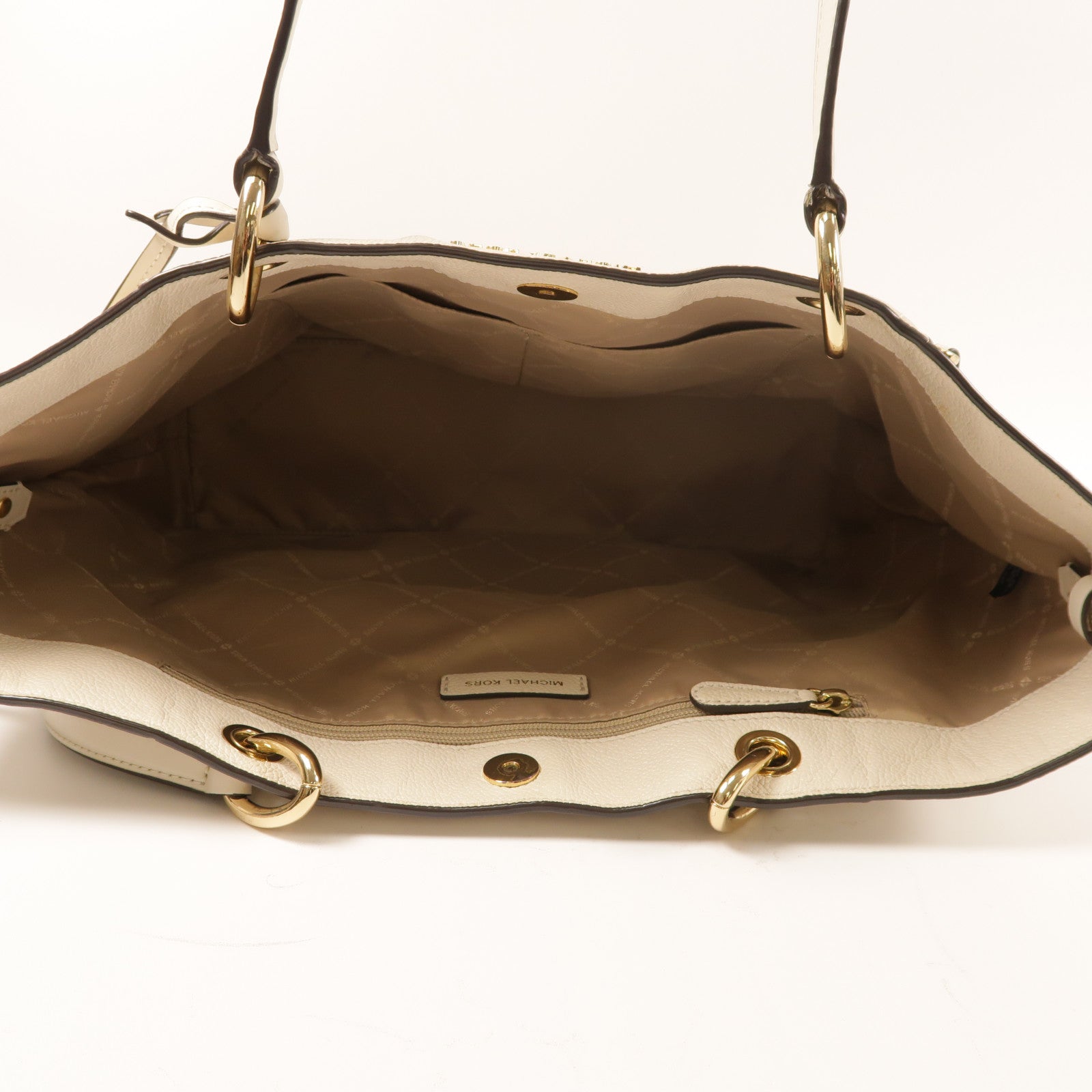 Michael Kors 牛皮皮革Tote Bag金扣手挽袋