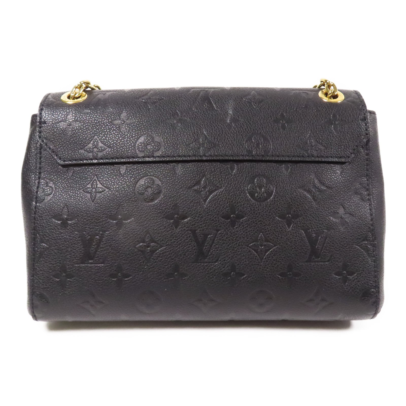 LOUIS VUITTON LV GHW Vavin PM Shoulder Bag M44151 Monogram Empreinte Black