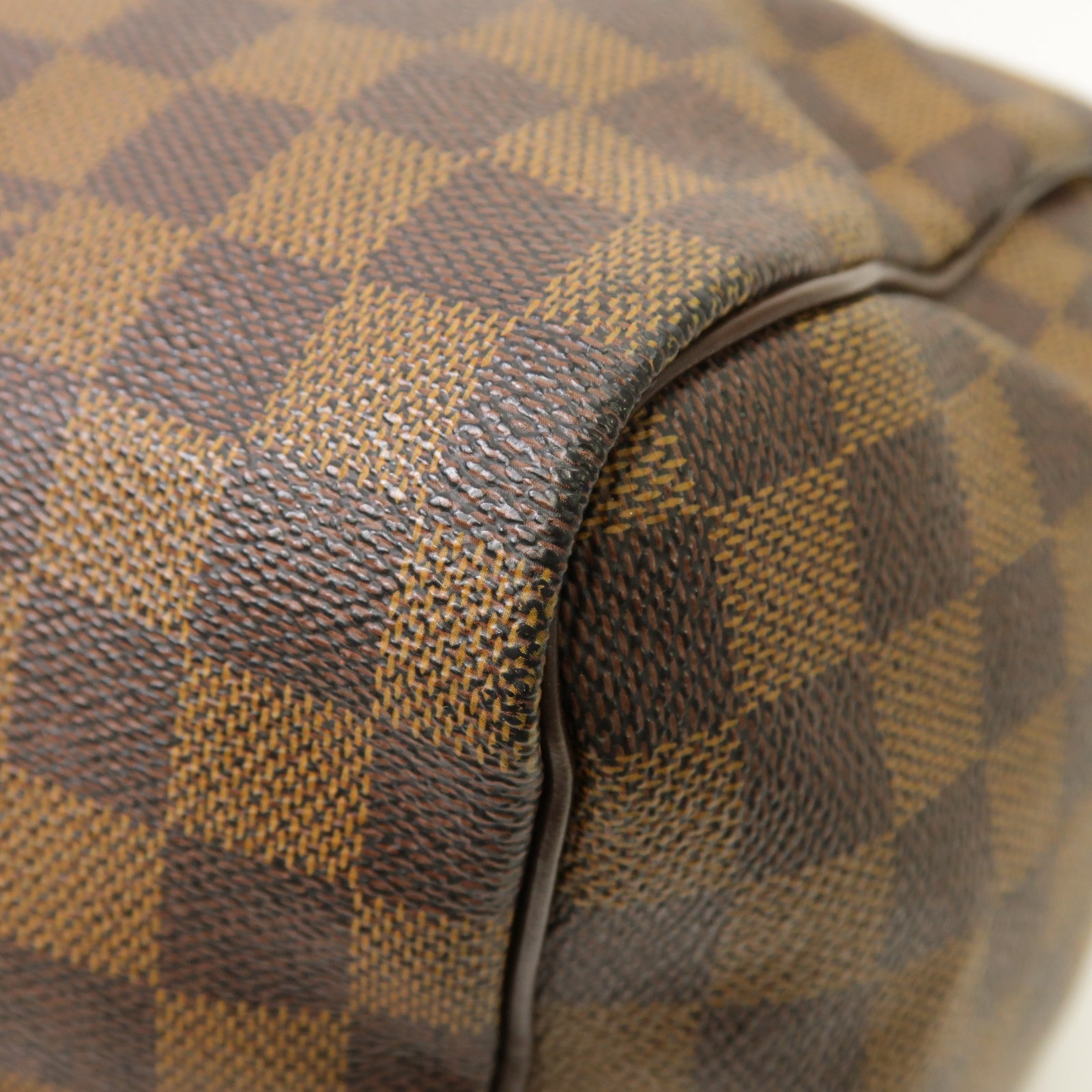 LOUIS VUITTON **【激減優惠】Damier Ebene Speedy 30金扣手挽袋棕色