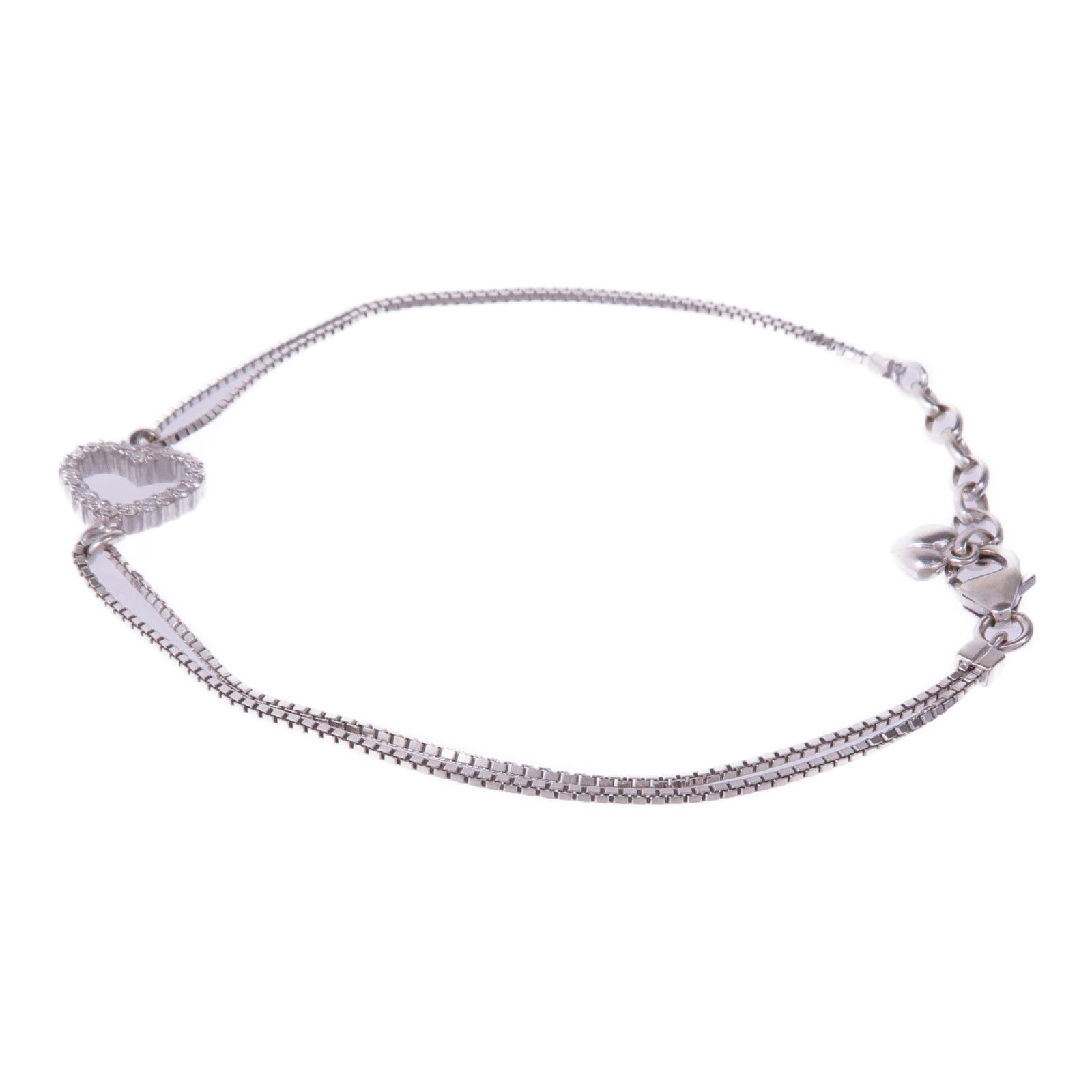 JEWELRY 【激減優惠】18K白金Diamond Bracelet鑽石手鏈