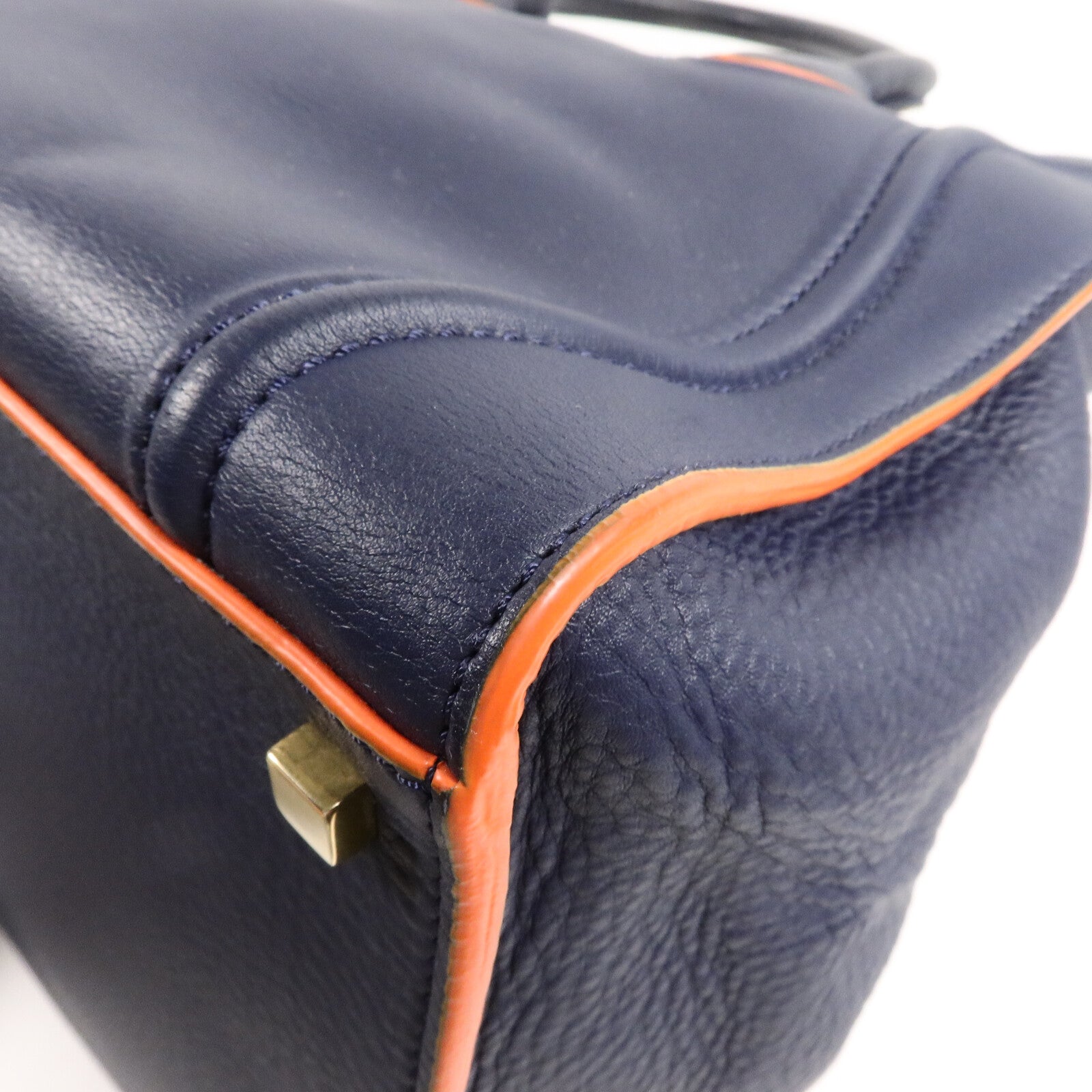 CELINE 牛皮皮革Phantom Luggage Medium手挽袋