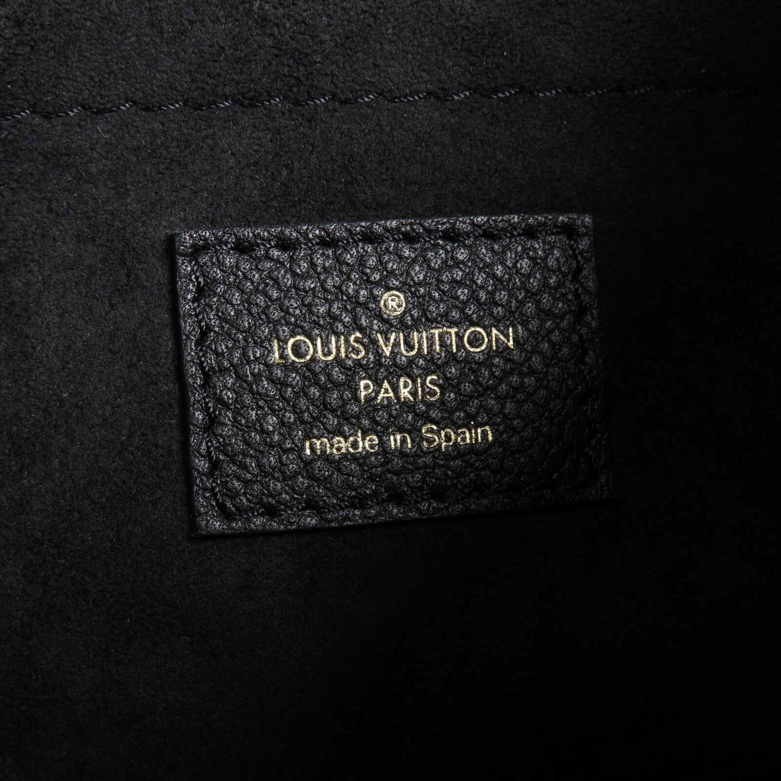 LOUIS VUITTON Monogram Empreinte Bagatelle手挽袋