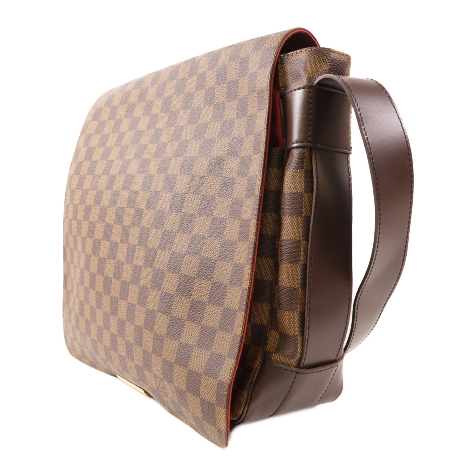 LOUIS VUITTON Damier Bastille金扣肩背袋