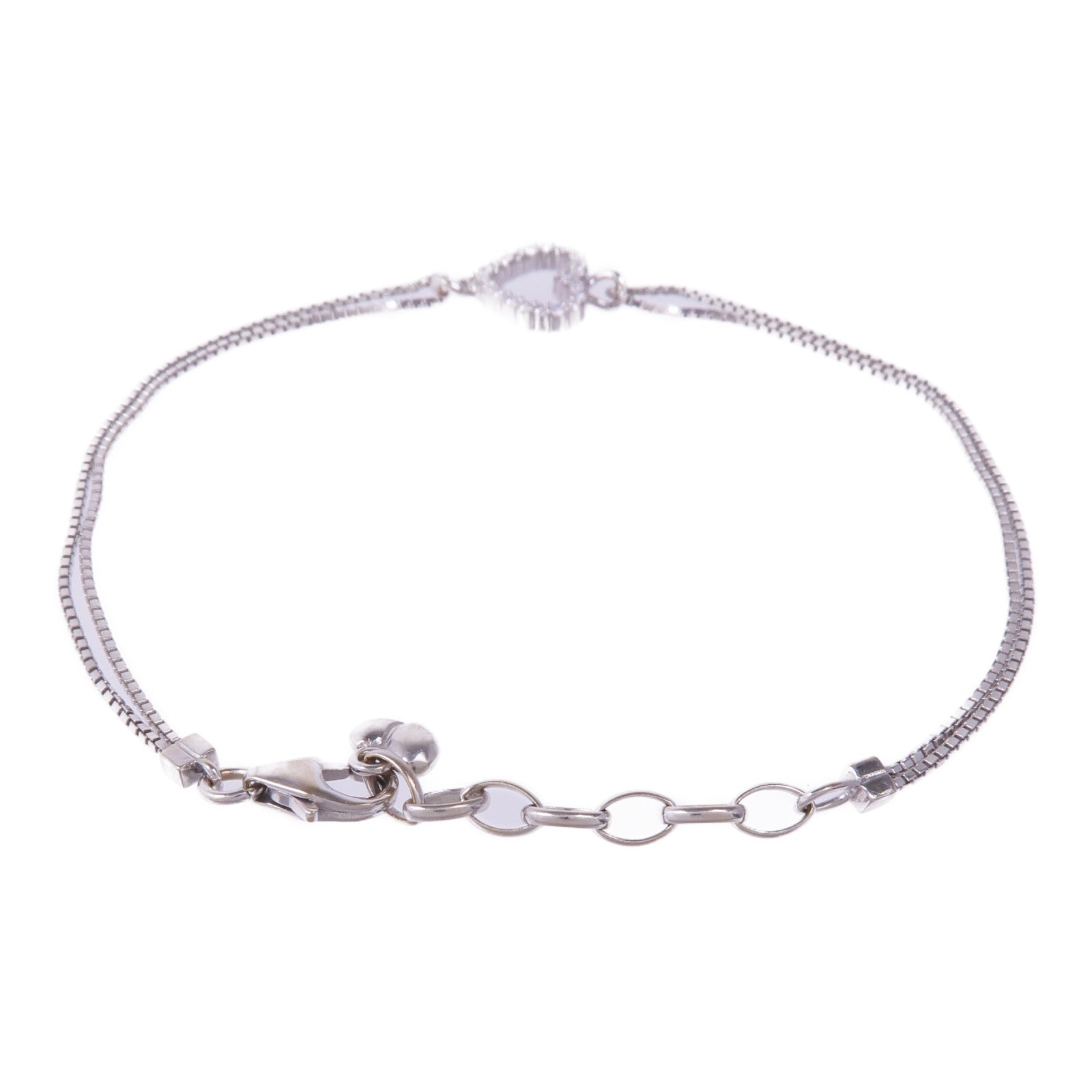 JEWELRY 18K白金Diamond Bracelet鑽石手鏈