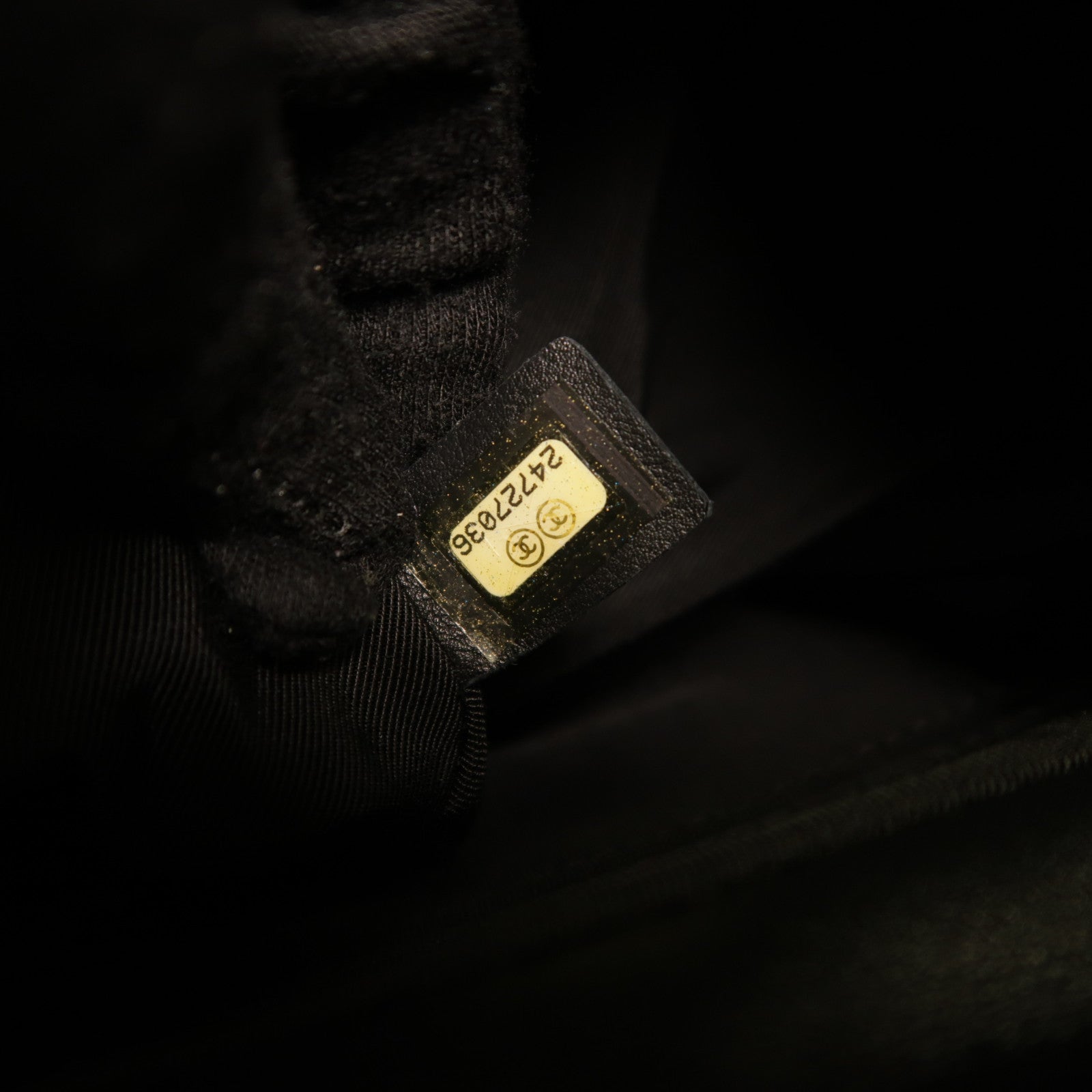 CHANEL 羊皮皮革Backpack金扣背包