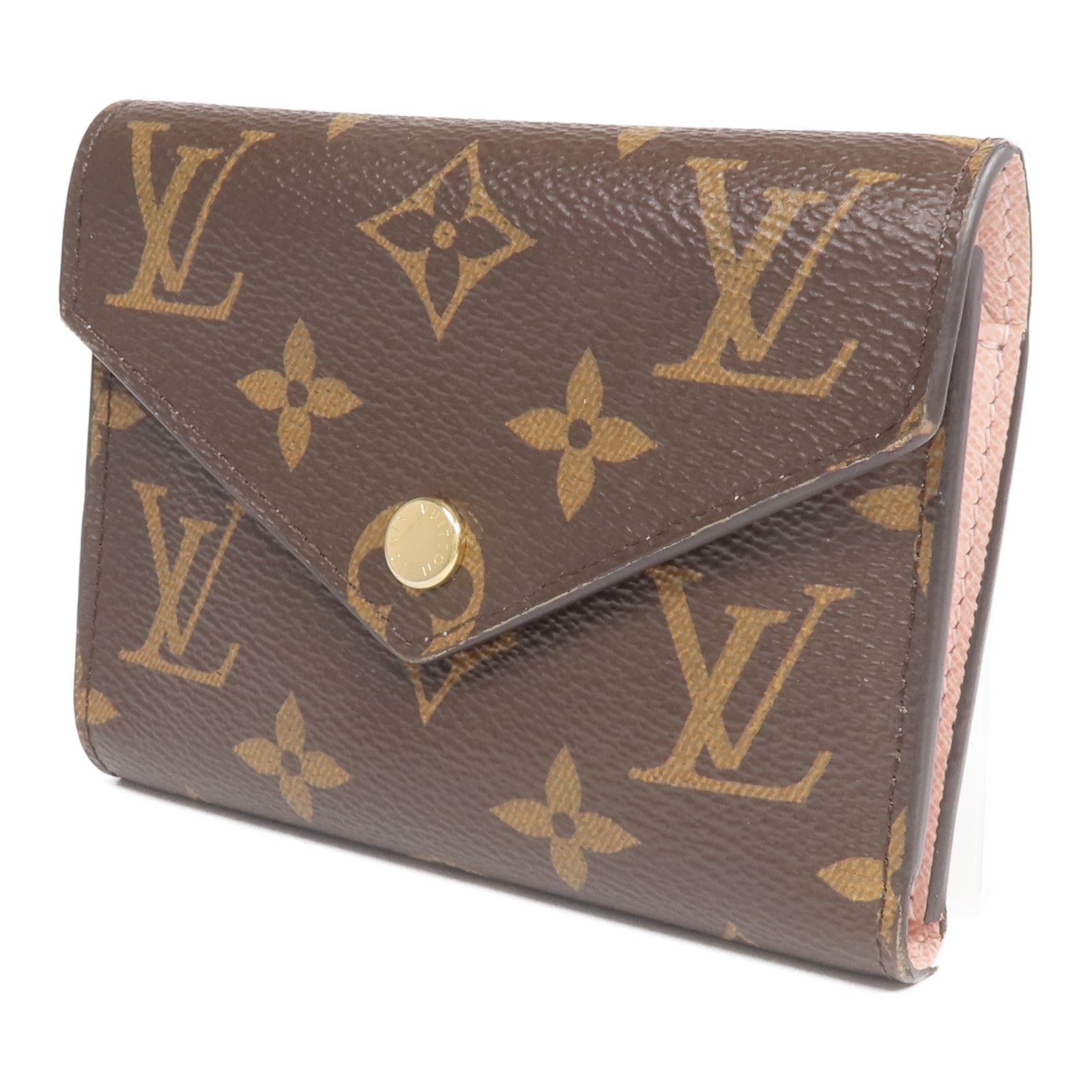 LOUIS VUITTON Monogram Victorine Wallet金扣錢包