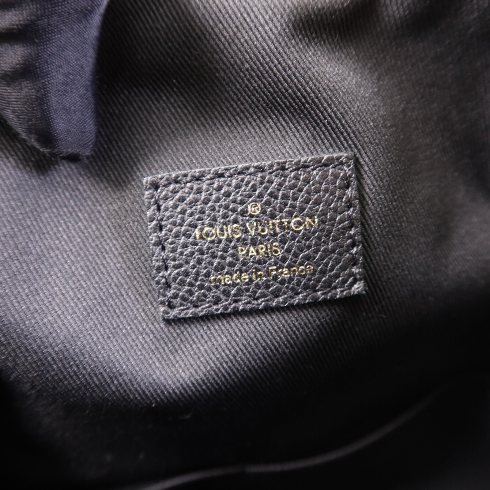 LOUIS VUITTON Monogram Empreinte Ponthieu MM金扣手挽肩背兩用袋