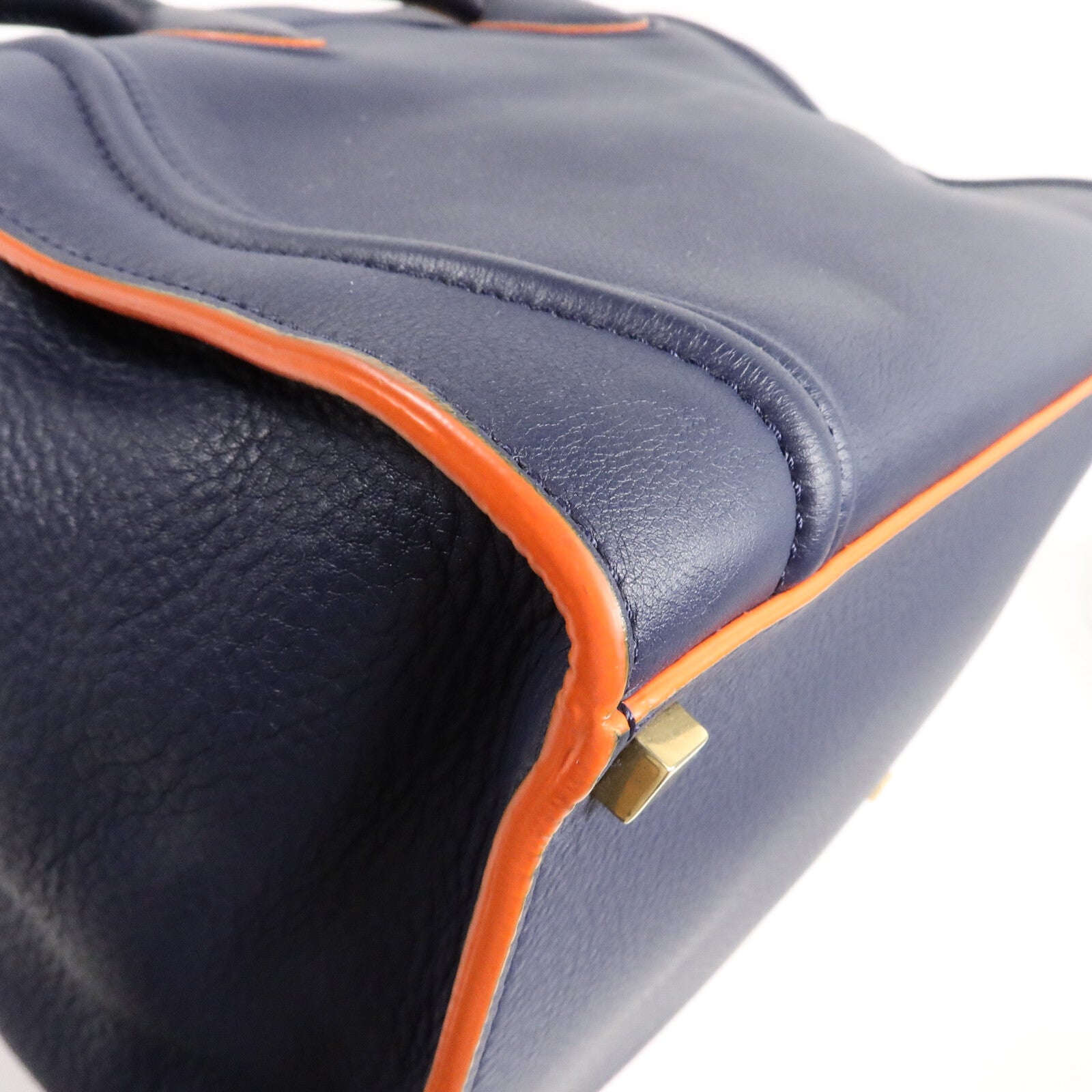 CELINE 牛皮皮革Phantom Luggage Medium手挽袋