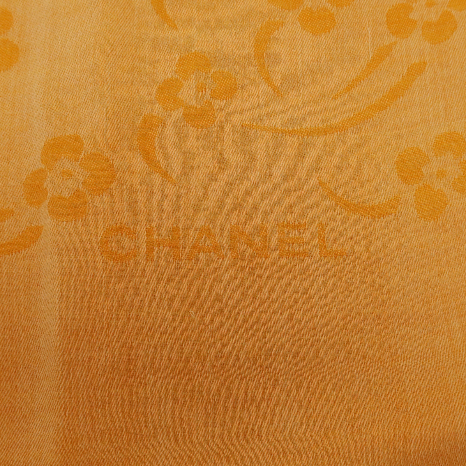 CHANEL 羊絨/絲質Scarf 185x70cm絲巾