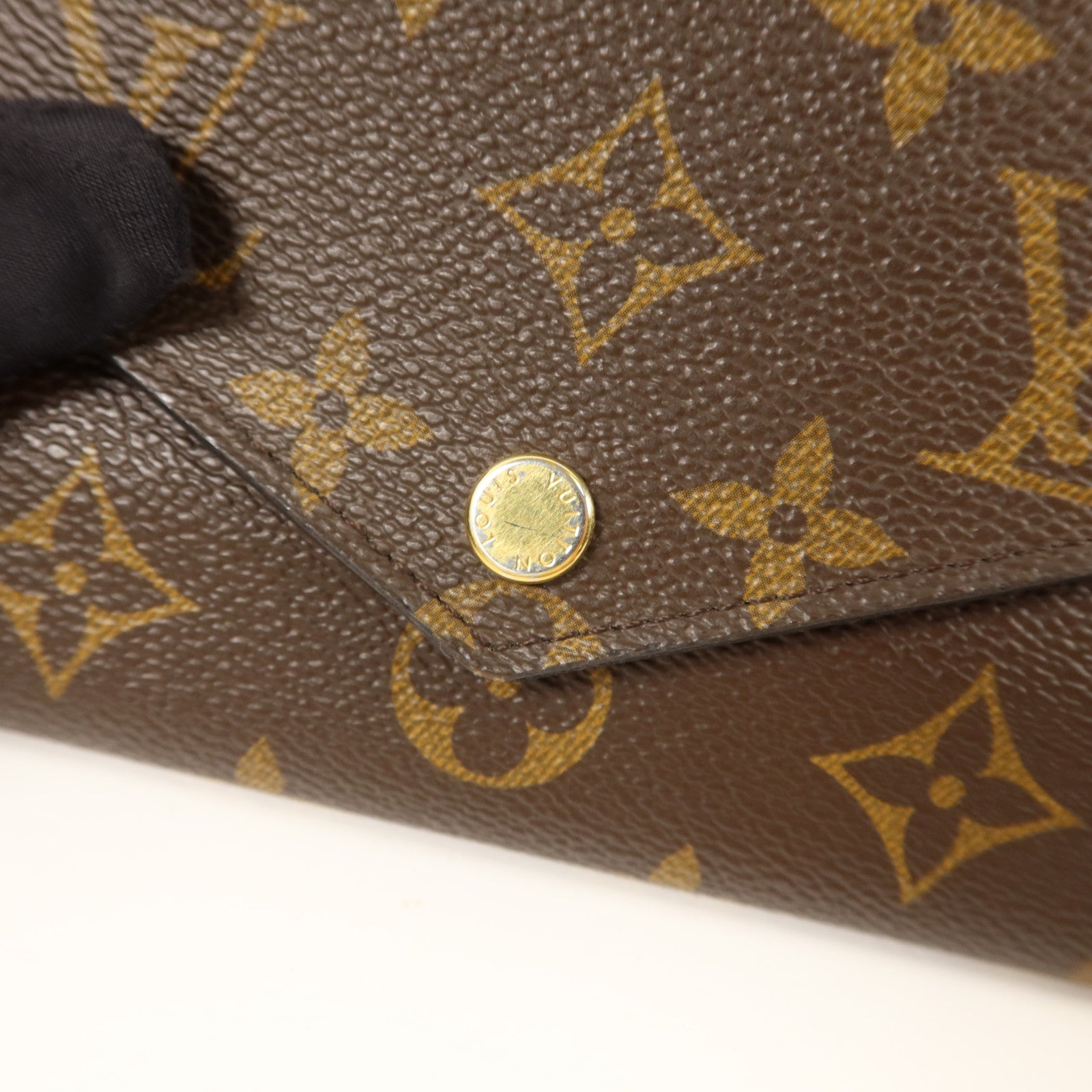 LOUIS VUITTON Monogram Jeanne長錢包