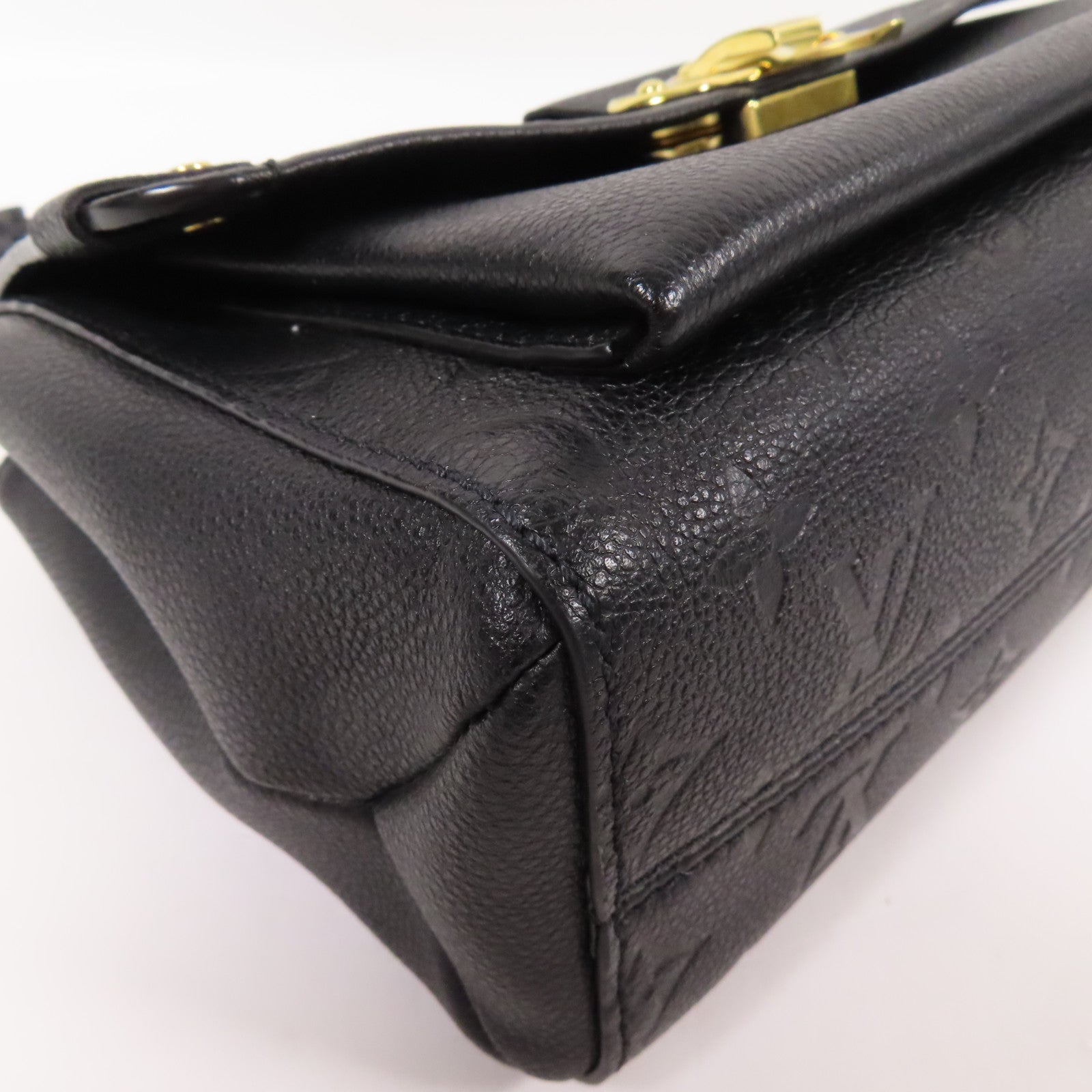 LOUIS VUITTON LV GHW Vavin PM Shoulder Bag M44151 Monogram Empreinte Black