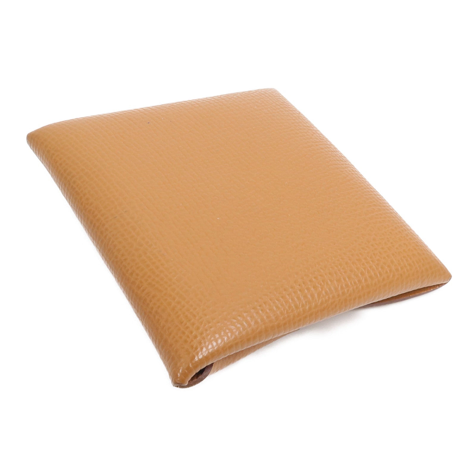 HERMES Epsom皮革Bastia Coin Case零錢包Gold