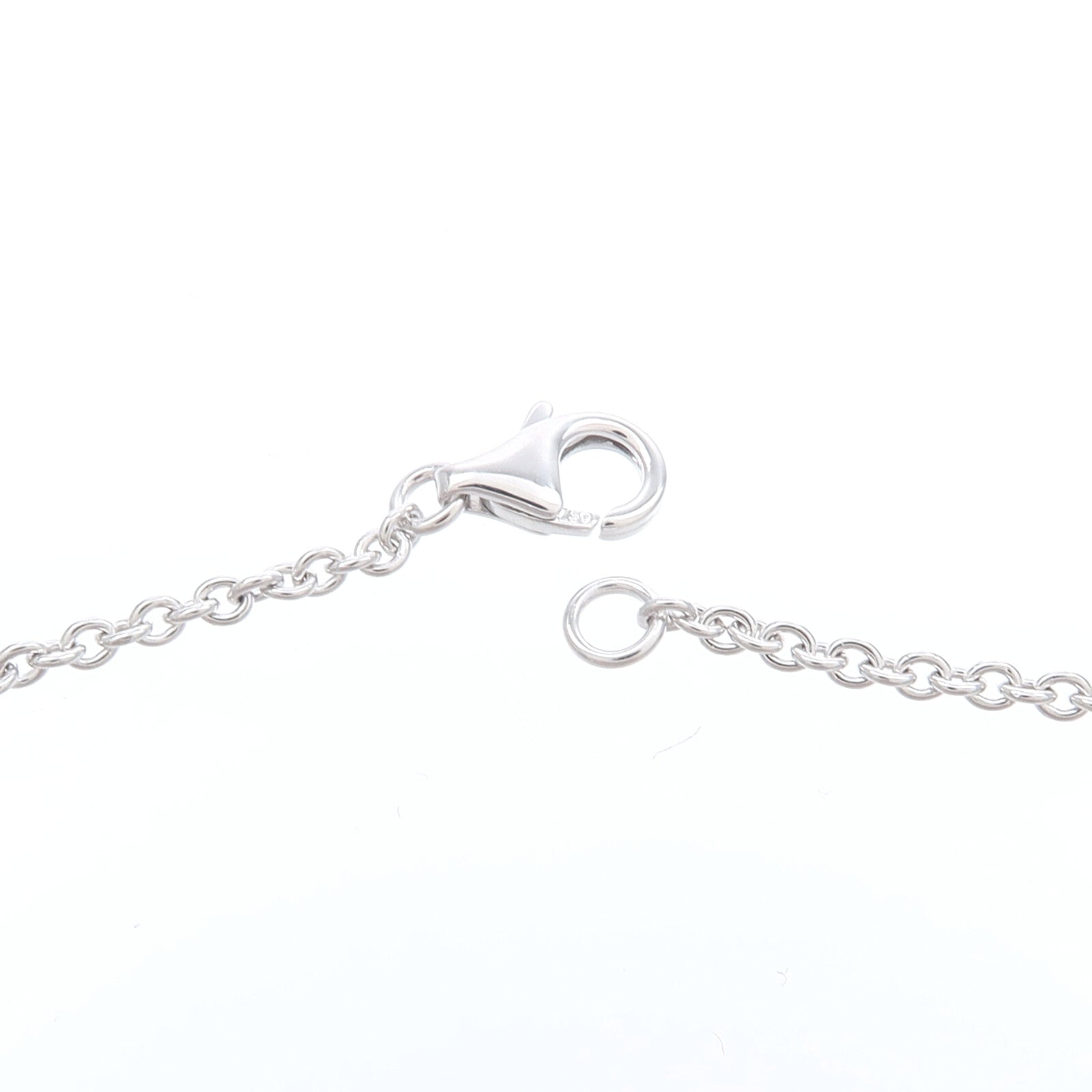 CARTIER 18K白金Love Necklace項鍊