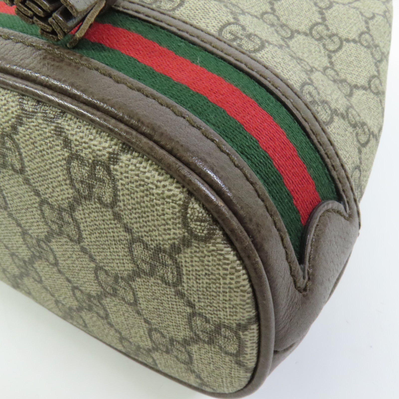 GUCCI 塗層帆布Ophidia GG Bucket Bag金扣手挽肩背兩用袋