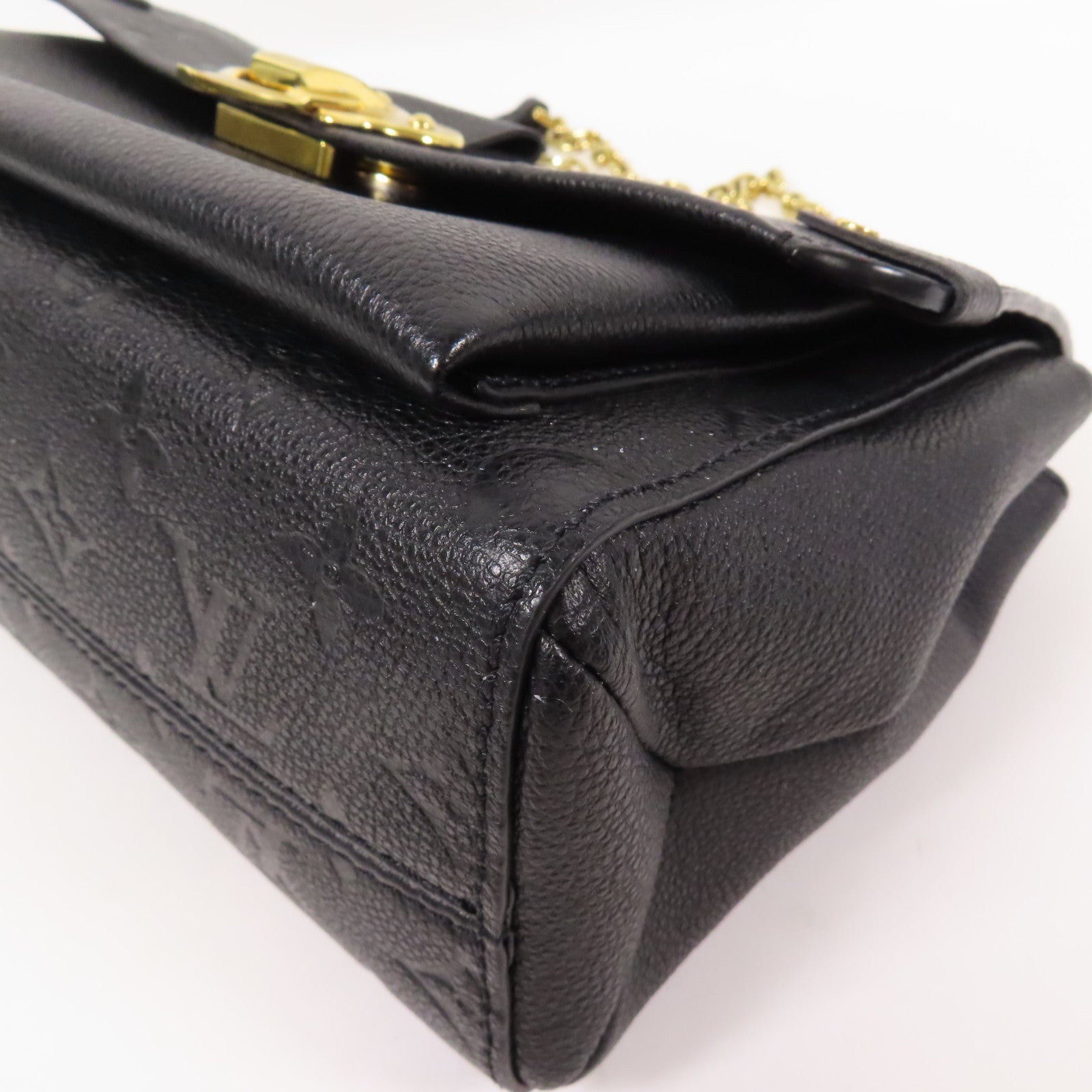 LOUIS VUITTON LV GHW Vavin PM Shoulder Bag M44151 Monogram Empreinte Black
