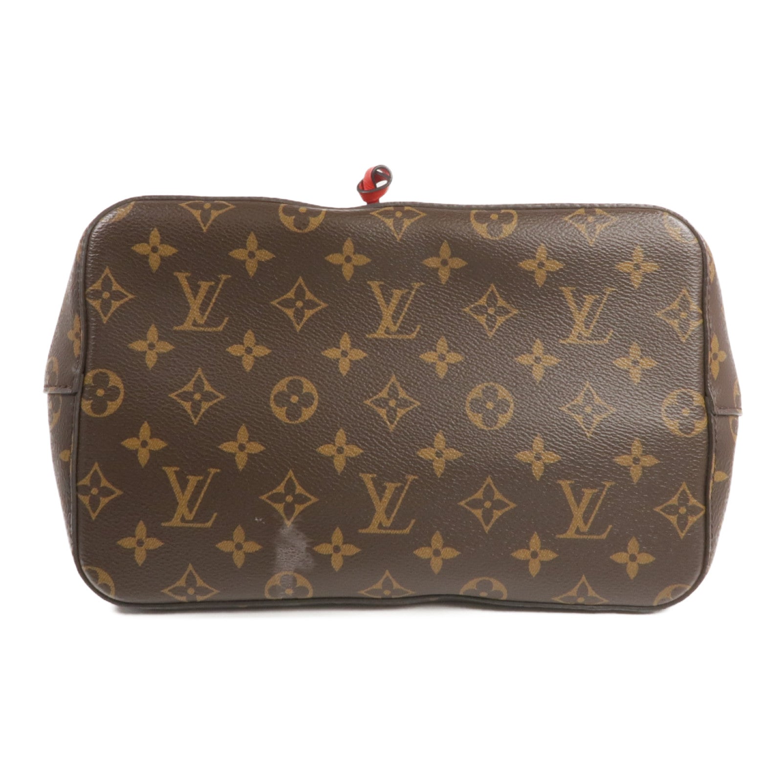 LOUIS VUITTON Monogram Neo Noe MM Bucket Bag金扣肩背袋Coquelicot