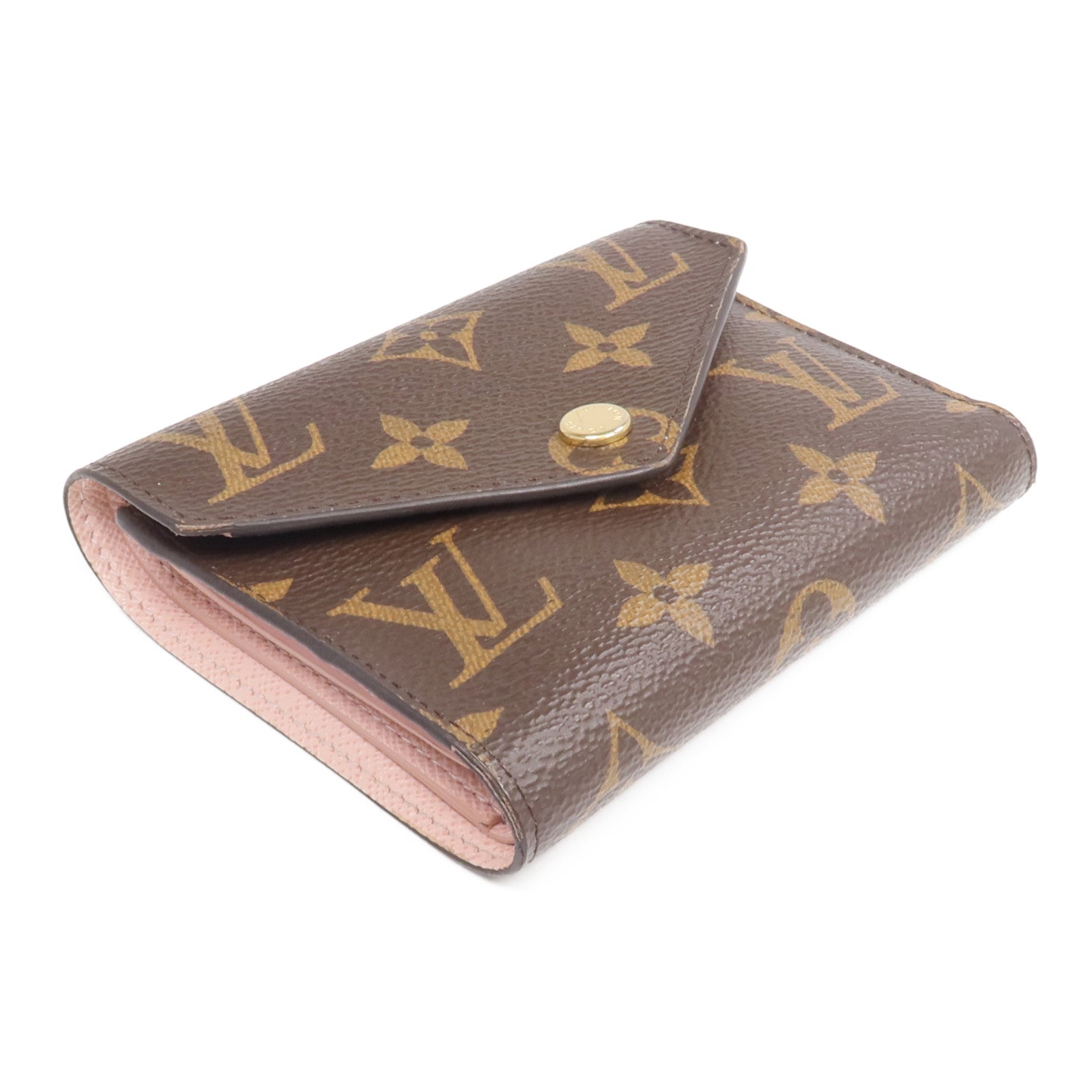 LOUIS VUITTON Monogram Victorine Wallet金扣錢包