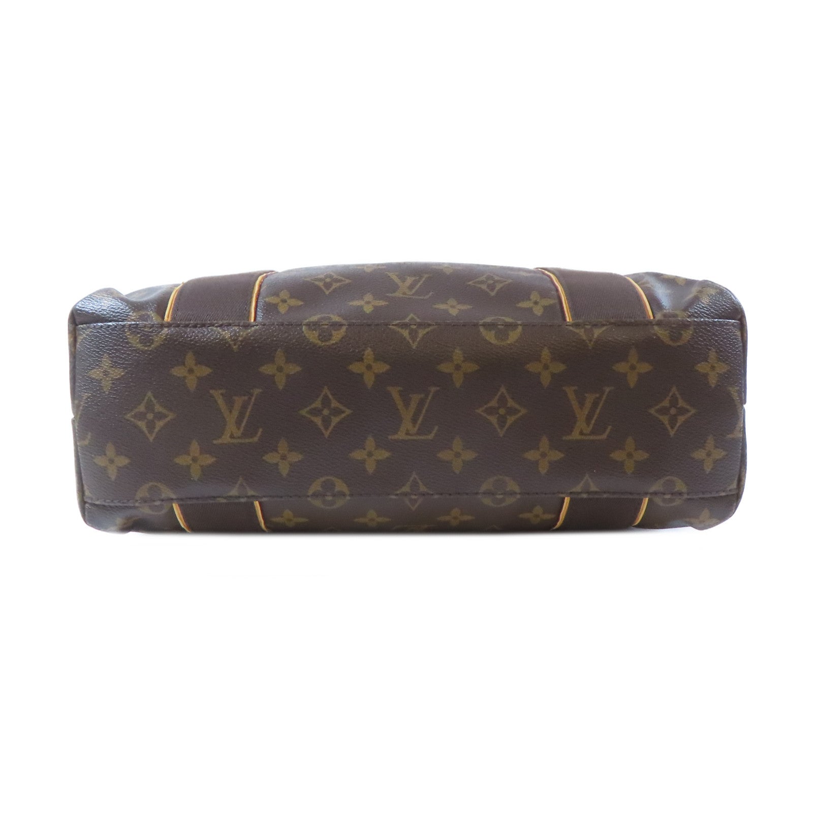 LOUIS VUITTON Monogram Cabas Beaubourg金扣肩背袋啡色