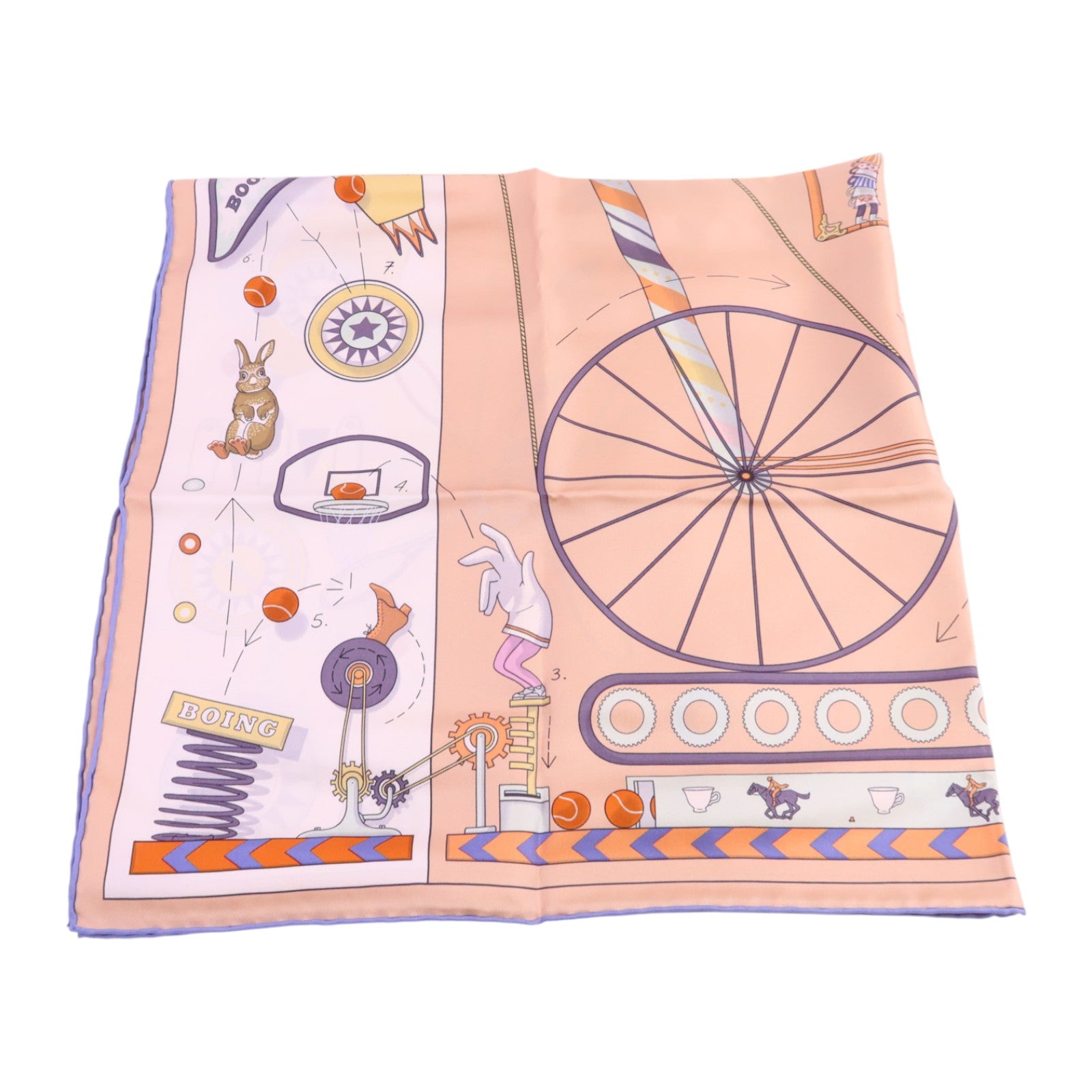 HERMES 絲質Scarf 90x90絲巾