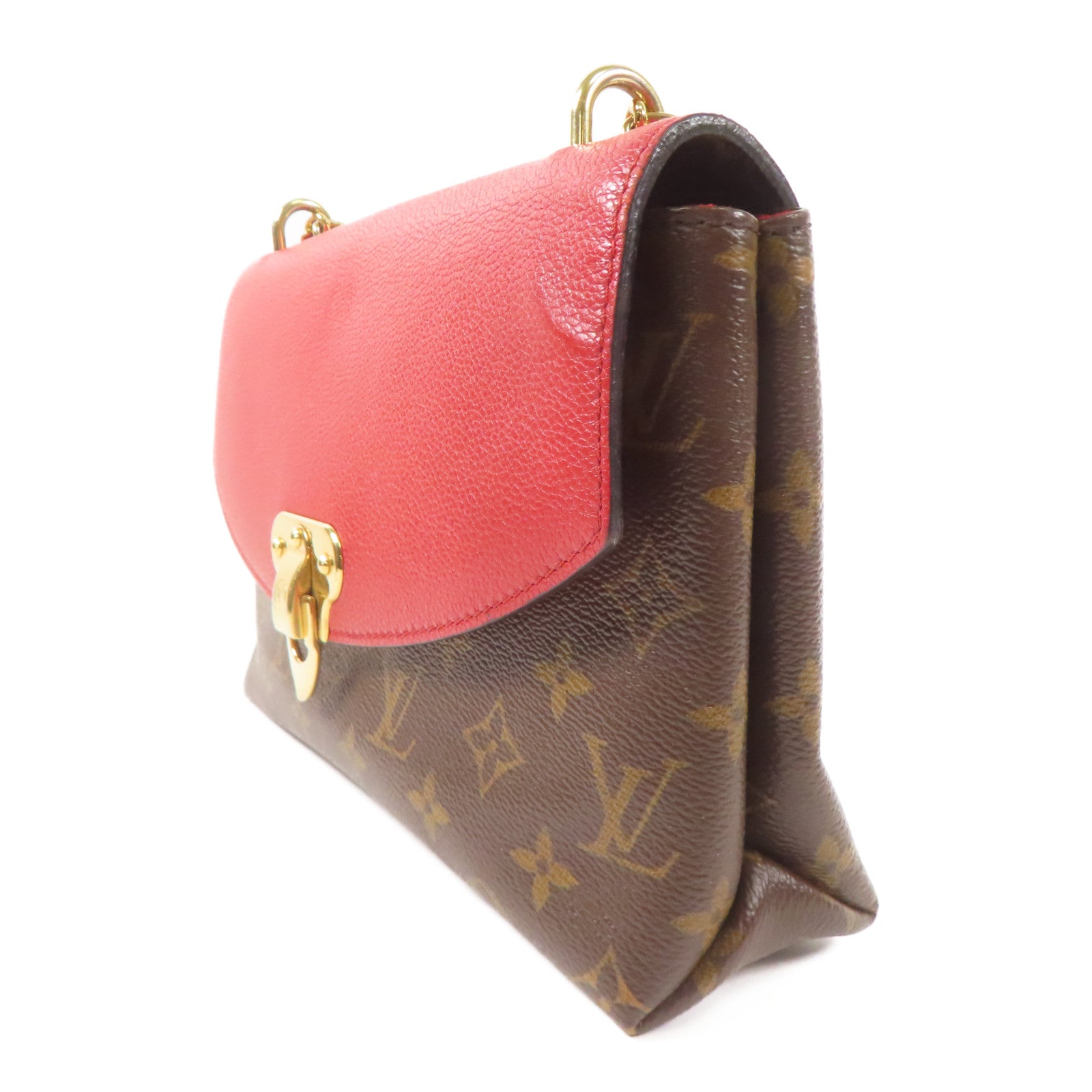 LOUIS VUITTON Monogram Saint Placide金扣肩背袋