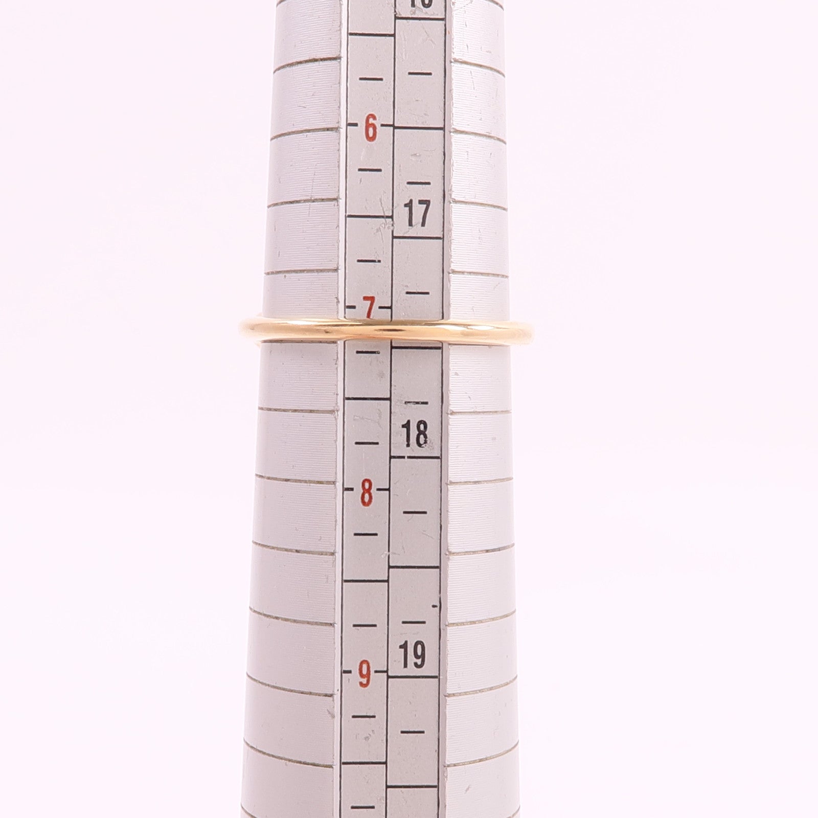 HERMES 18K玫瑰金Galop Ring鑽石戒指