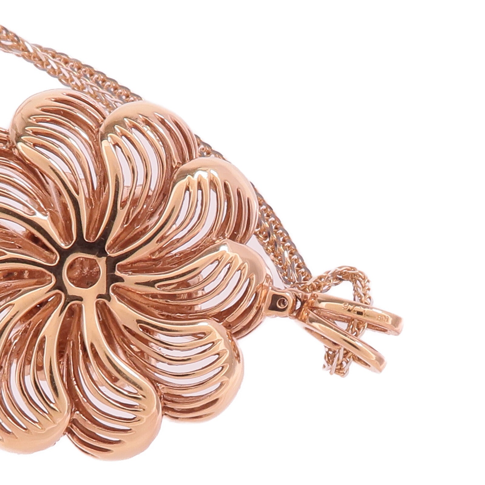 JEWELRY 18K玫瑰金Diamond Necklace鑽石項鍊