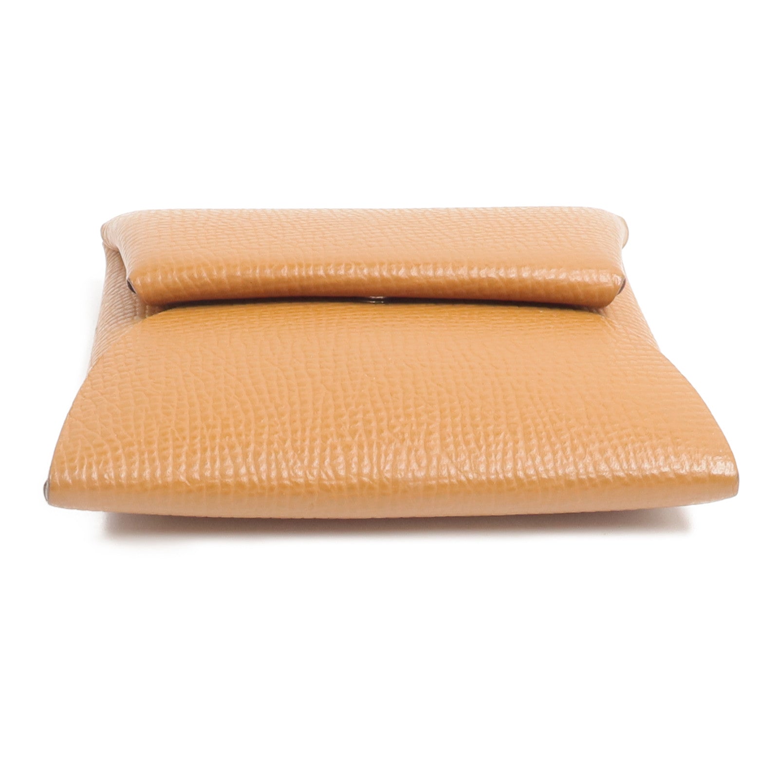 HERMES Epsom皮革Bastia Coin Case零錢包Gold