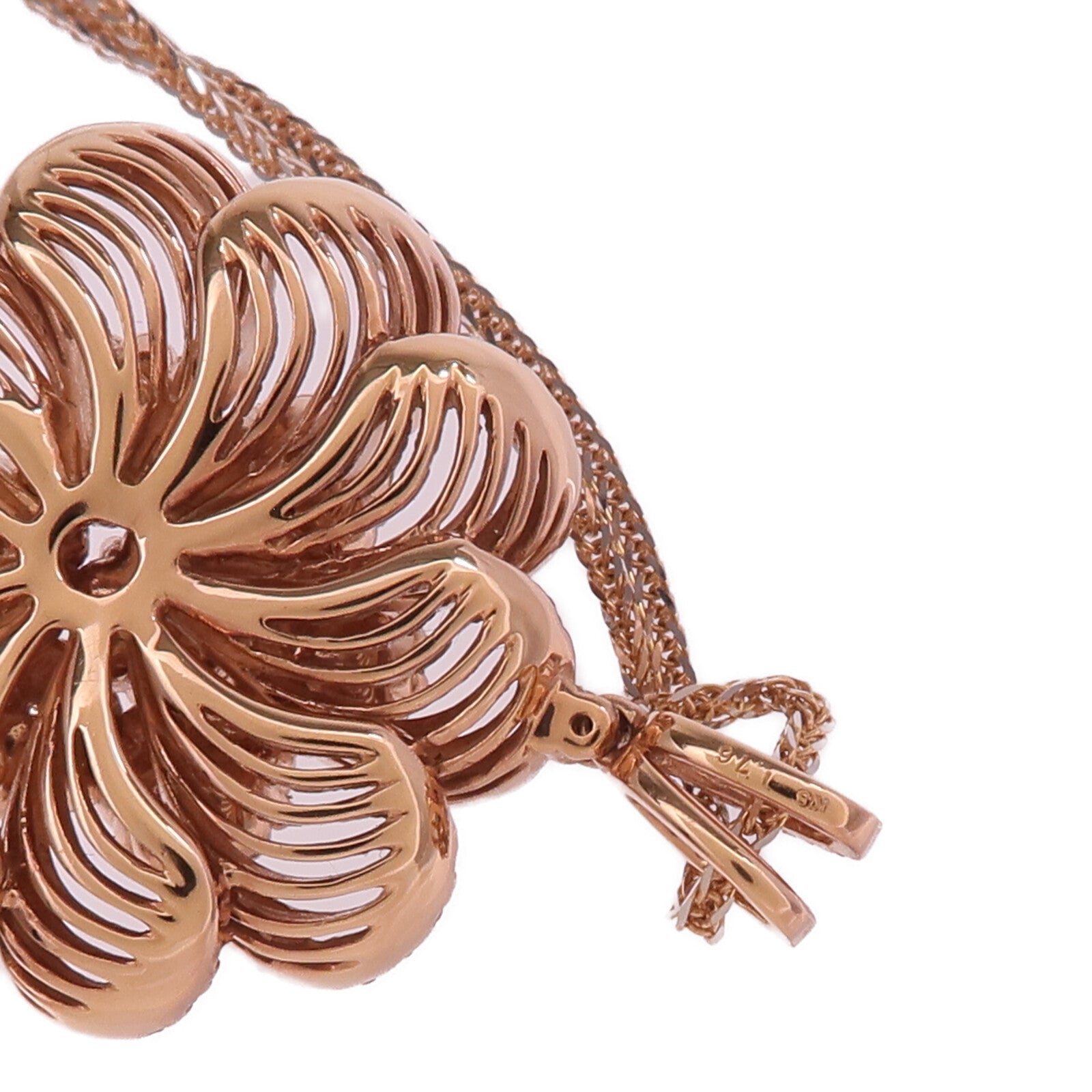 JEWELRY 18K玫瑰金Diamond Necklace鑽石項鍊