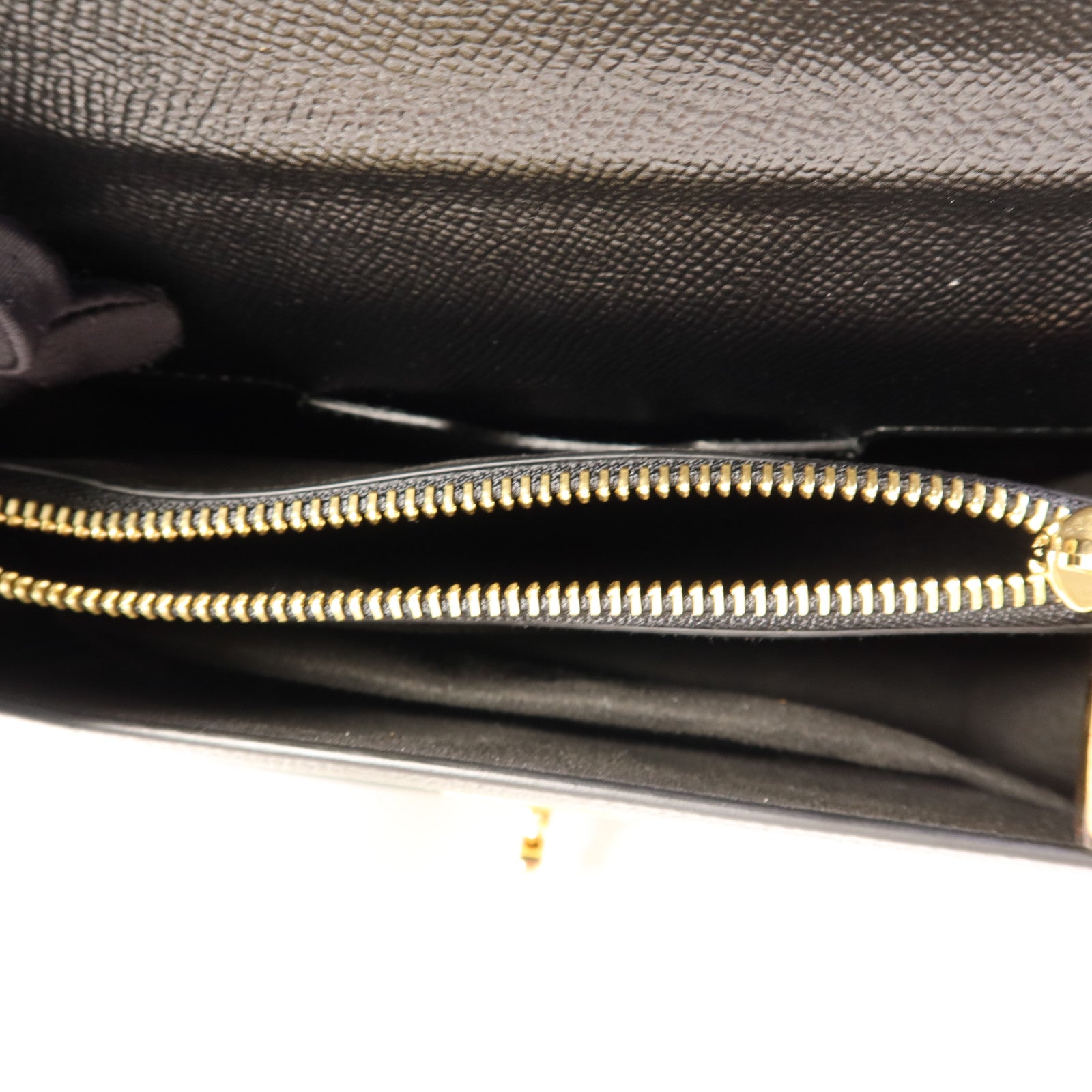 D&G 牛皮皮革Chain Shoulder金扣鏈帶肩背袋