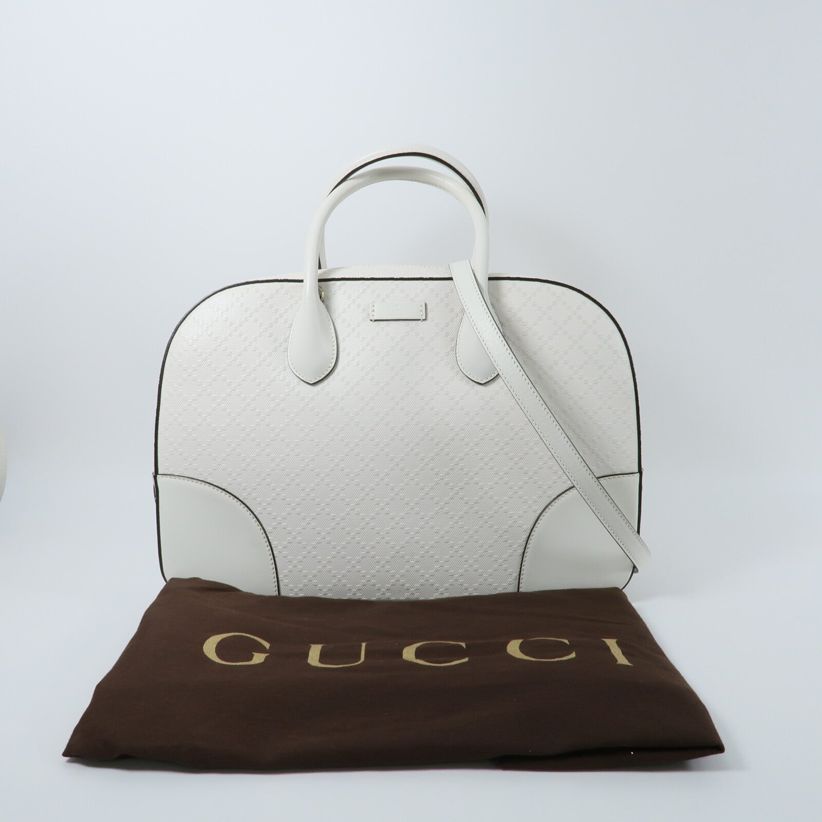 GUCCI 牛皮皮革2 Way Shoulder Bag手挽肩背兩用袋